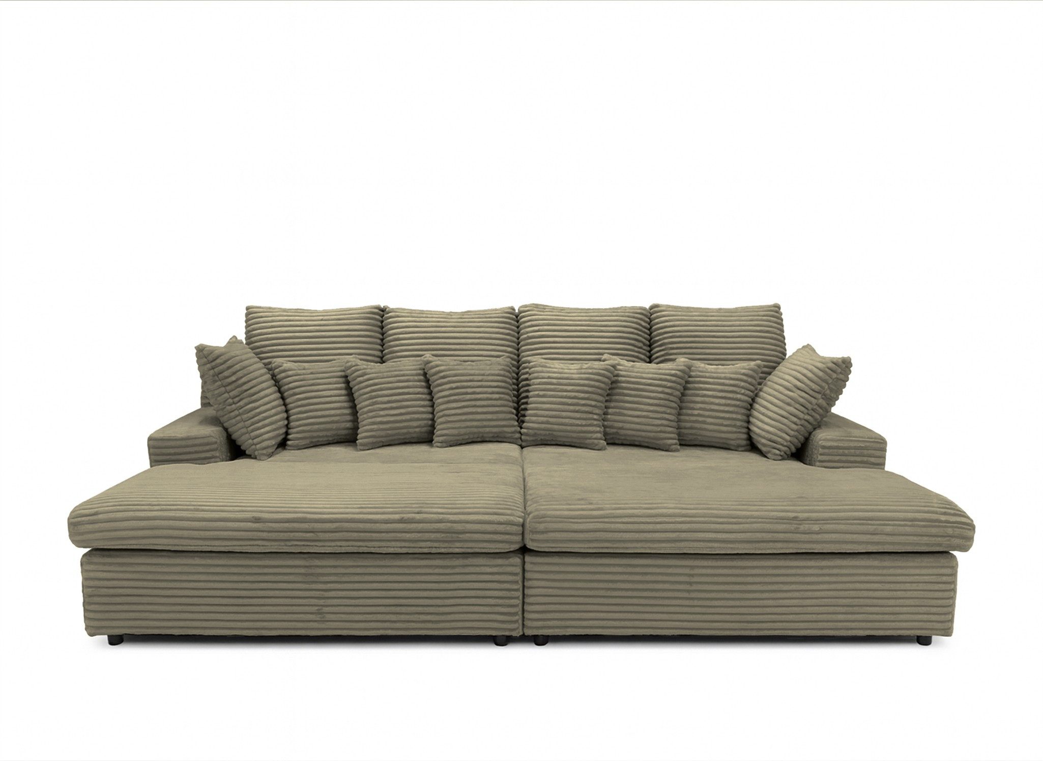 Fun Möbel Big-Sofa Megasofa AROSA in Stoff Tilia, Rundumbezug