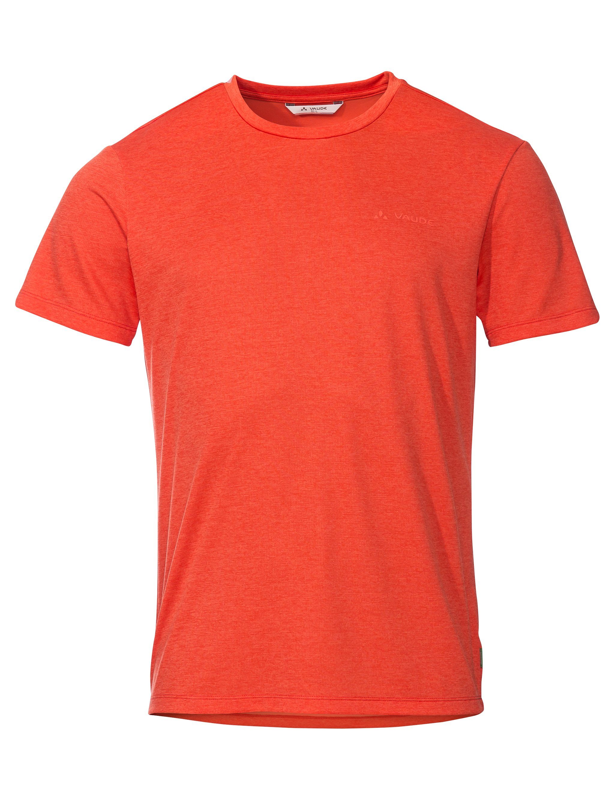 VAUDE T-Shirt Men's Essential T-Shirt (1-tlg) Grüner Knopf burnt red