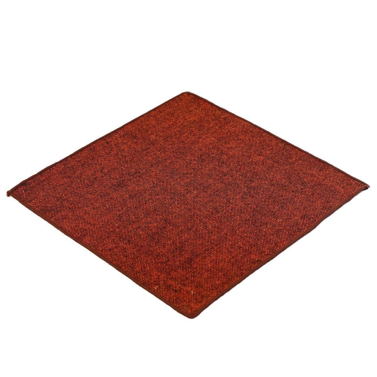 DonDon Einstecktuch DonDon Einstecktuch Tweed Style einfarbig, (Packung, 1-St. Packung), zum Falten, Tweed-Look