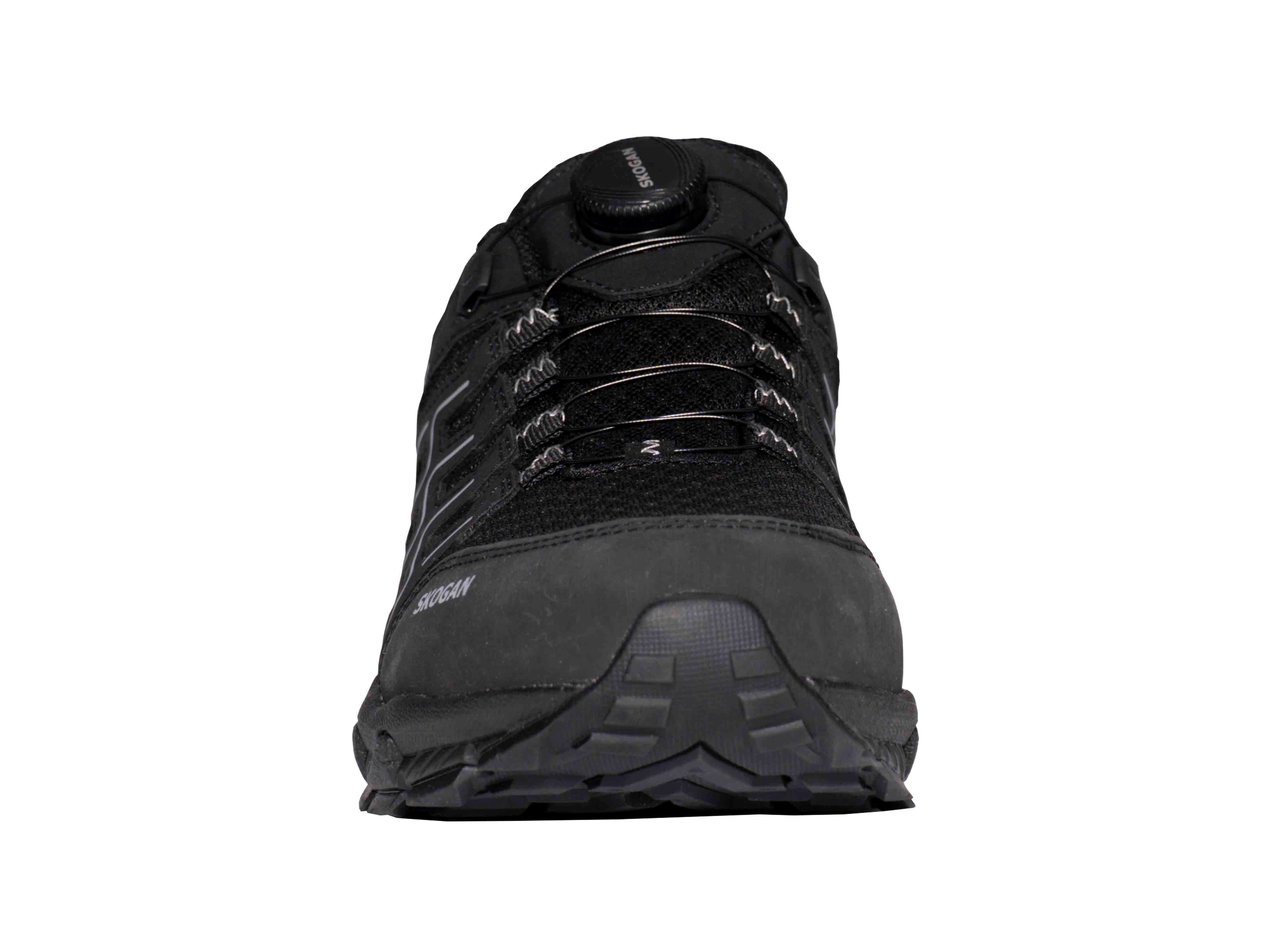 SKOGAN Skallas Outdoor Schuh mit Drehverschluss black Outdoorschuh