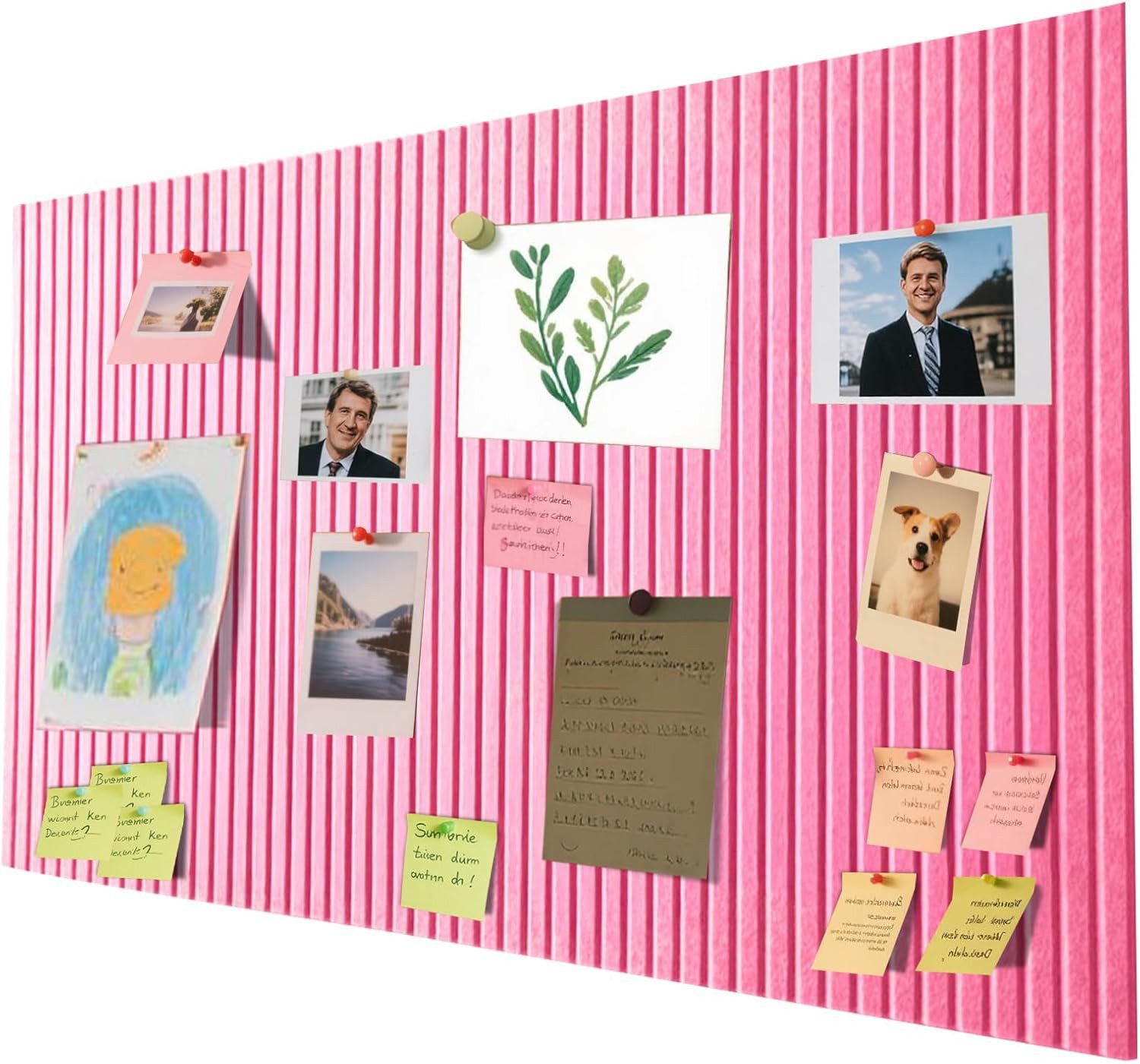 Agger Pinnwand Groß Selbstklebend – Dekorative Pinnwand aus Filz