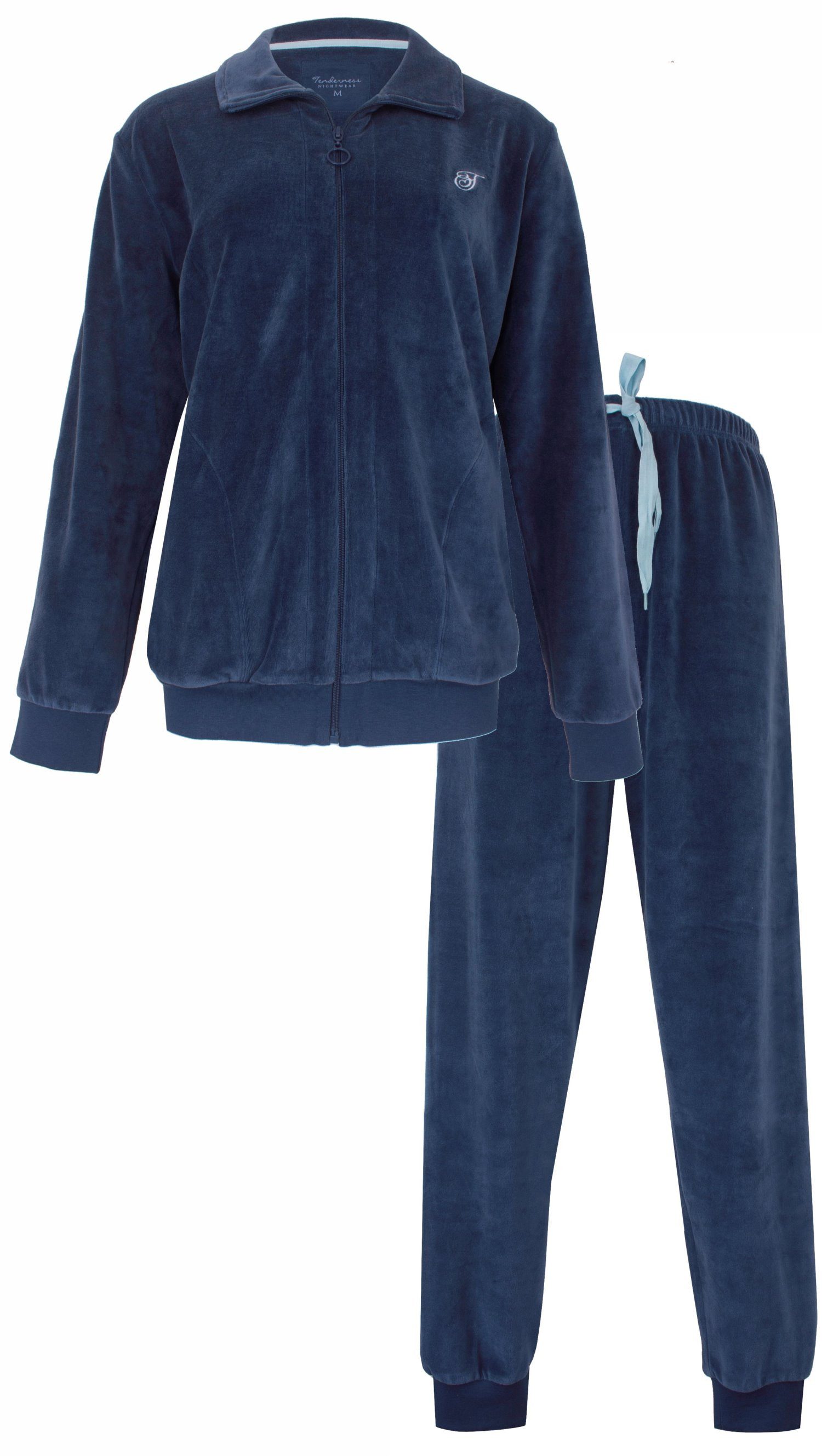 Tenderness Hausanzug Damen Nikki Homewearanzug (2 tlg) Klassisches Design