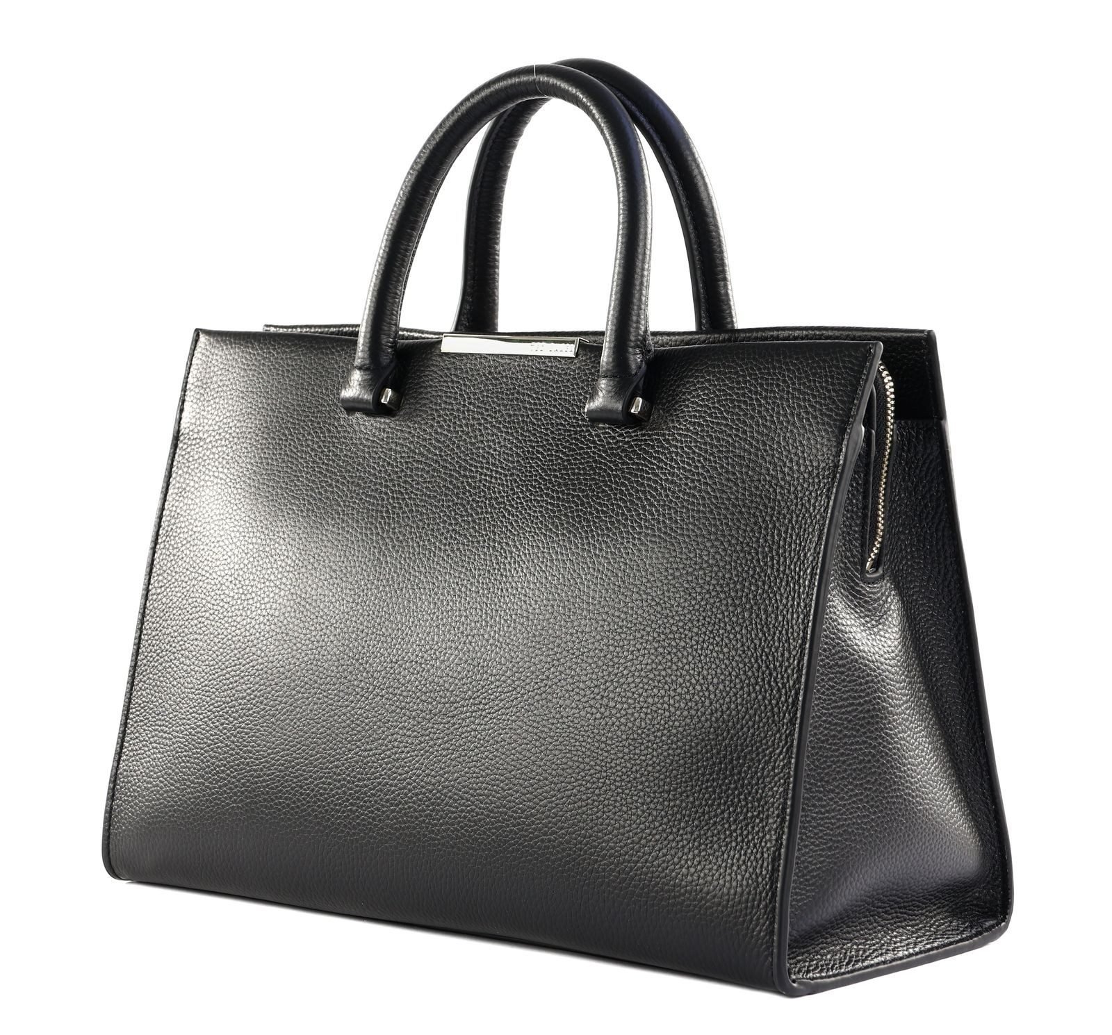 Ted Baker Handtasche Bar Detail Tote Bag, aus echtem Rindsleder