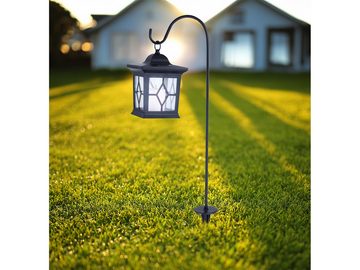 meineWunschleuchte LED Solarleuchte, LED fest integriert, 2er Set ausgefallene Laterne Solar-licht draußen für den Garten H 68cm