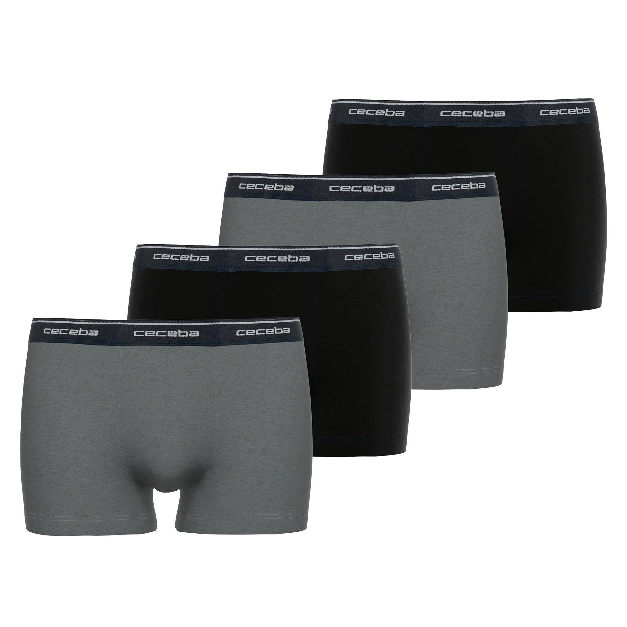 Boxer Herren Boxershort 4er Pack Baumwolle Monza