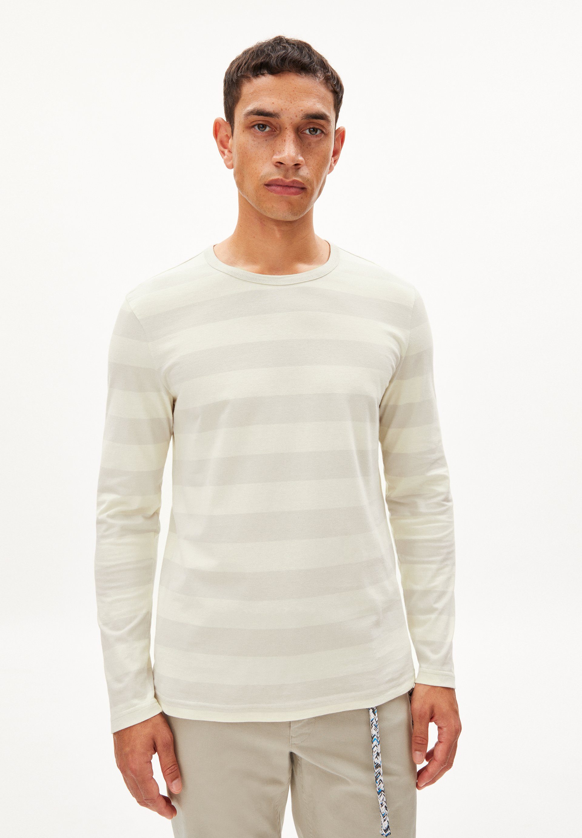 Armedangels Print-Shirt YOHAAN BOLD STRIPES Regular Fit