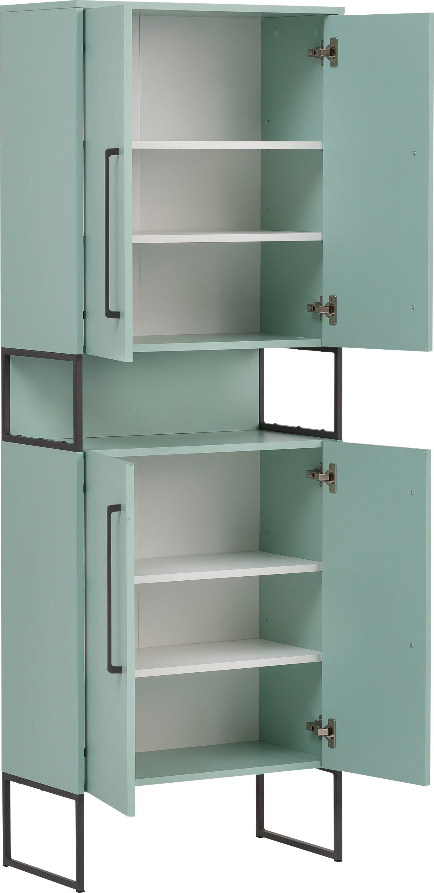 Schildmeyer Hochschrank Limone, Hochschrank, Made in Germany, B: 65 cm Solide Verarbeitung - Dieses Produkt ist in Deutschland gefertigt