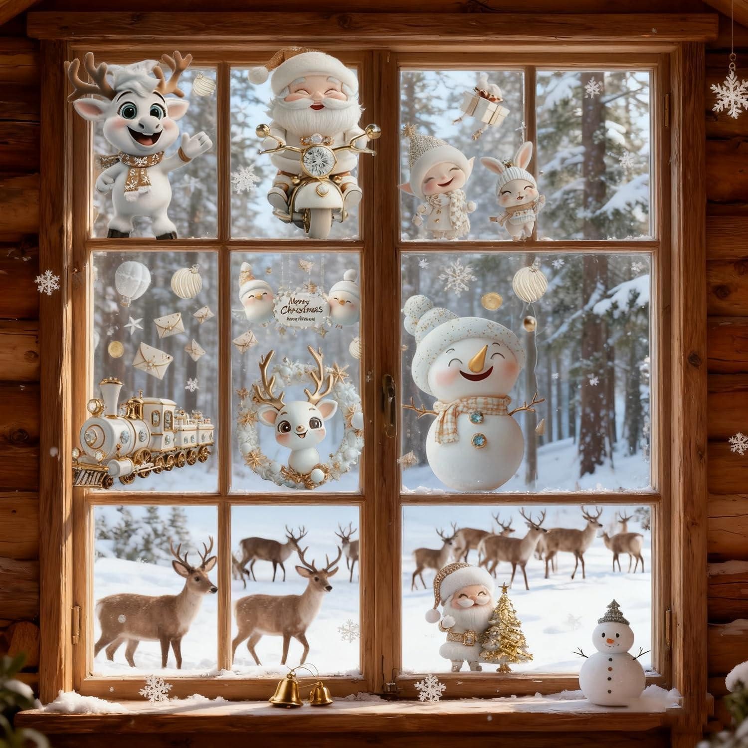 LuxusKollektion Fensterbild Fensterbilder Weihnachten 9 Blatt