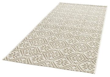 Outdoorteppich ESSENZA, Polypropylen, Creme, 80 x 200 cm, Balta Rugs, rechteckig