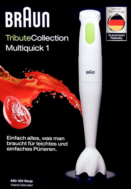 Braun Stabmixer MQ 100 Soup Stabmixer TributeCollection