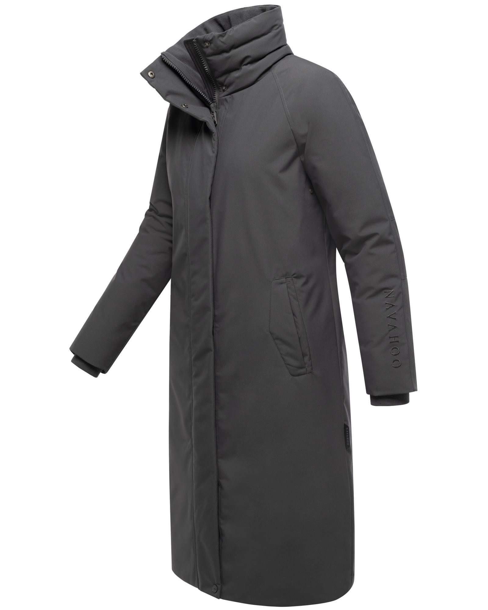 Navahoo Wintermantel Traumblüte 14 Warmer Parka mit Stehkragen