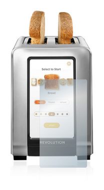 upscreen Schutzfolie für Revolution Cooking Smart Toaster, Displayschutzfolie, Folie matt entspiegelt Anti-Reflex