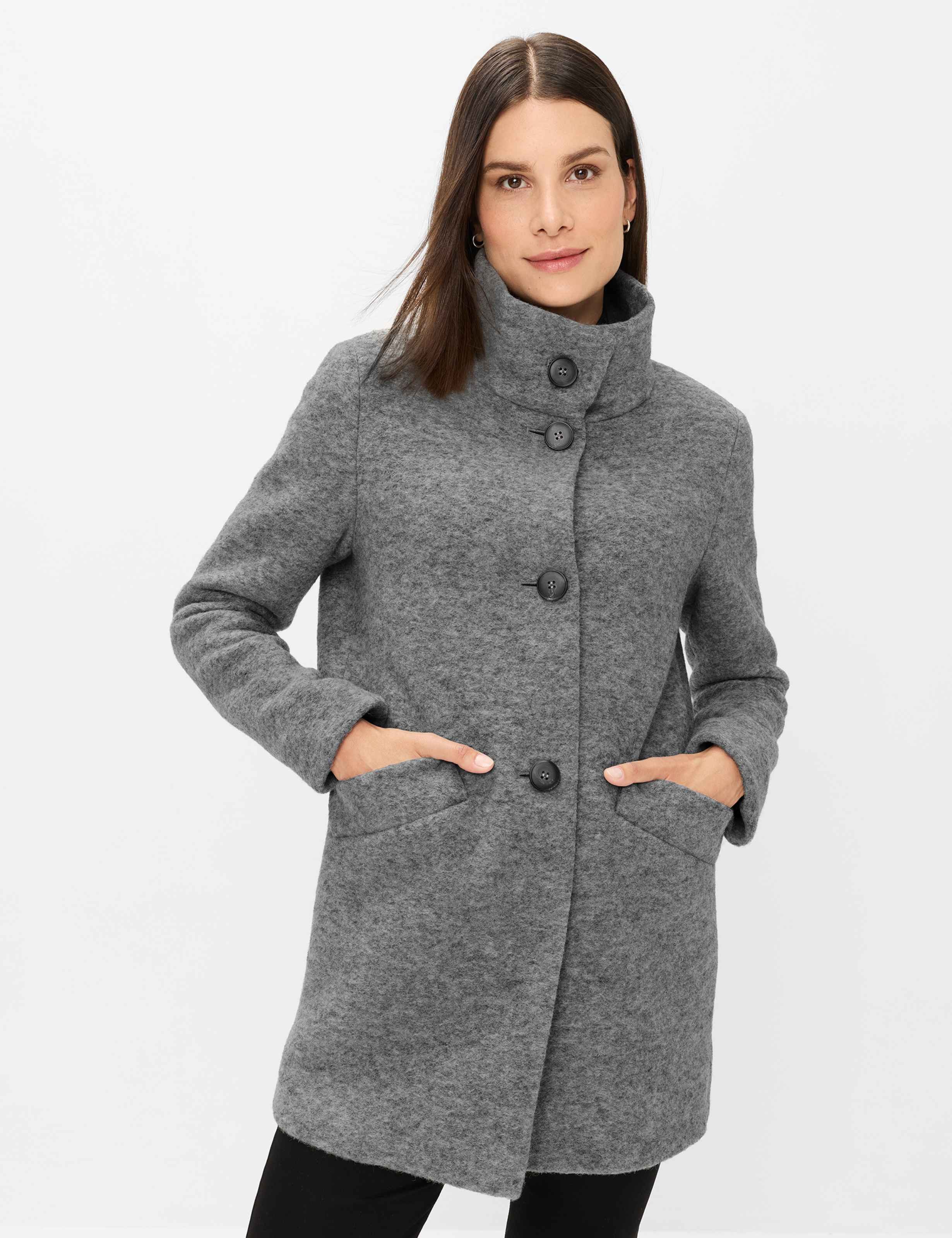 Fuchs Schmitt Outdoorjacke Style Wollmantel Mailand