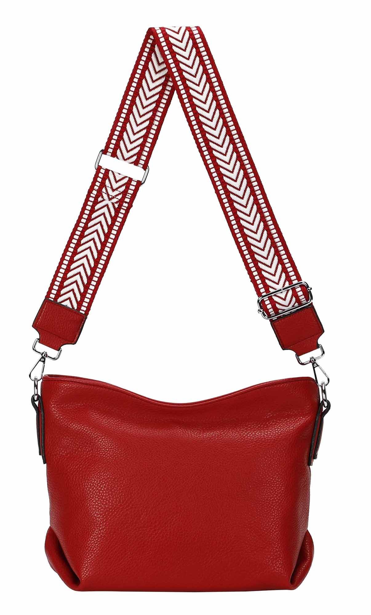 Schultertasche Damen Tasche Shopper HOBO Cross Over Body Bag Umhängetasche Weekender