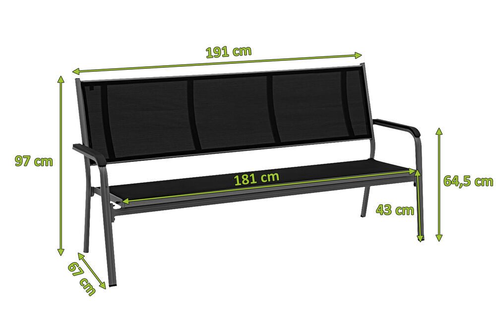 KETTLER Gartenbank BasicPlus