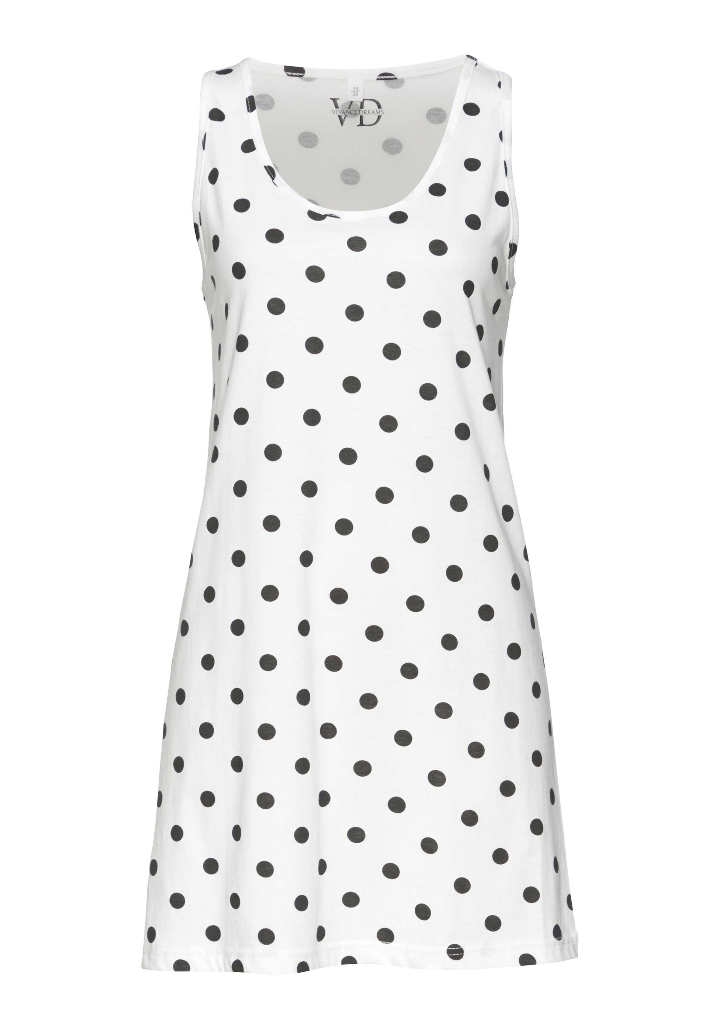 Vivance Dreams Nachthemd (2er-Pack) mit großen Punkten und Sternen. € 24,99