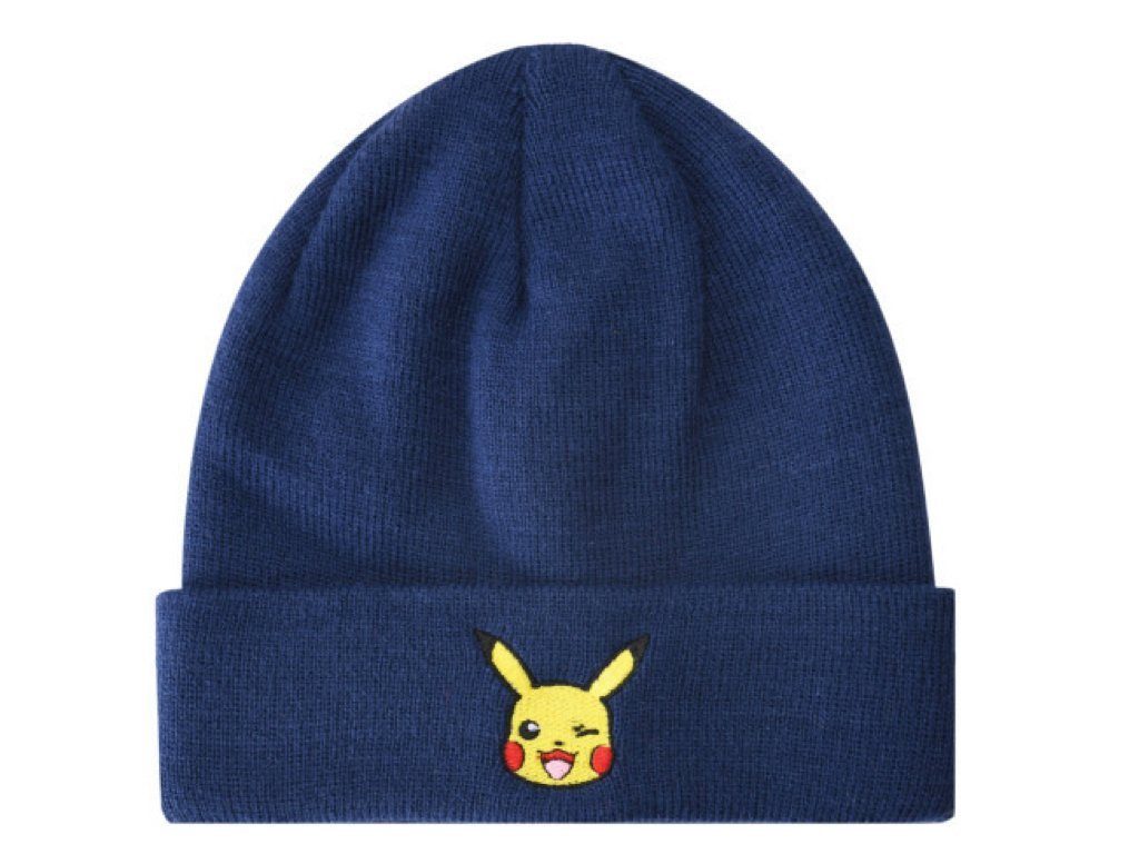 POKÉMON Beanie Pokemon Mütze Wintermütze Bommelmütze Beanie Pikachu günstig online kaufen