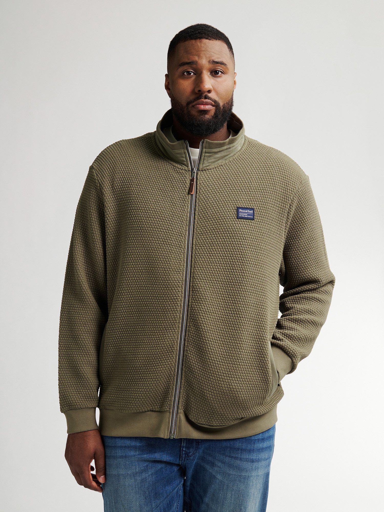 Petrol Industries Sweatshirt Lässiger Cardigan in günstig online kaufen