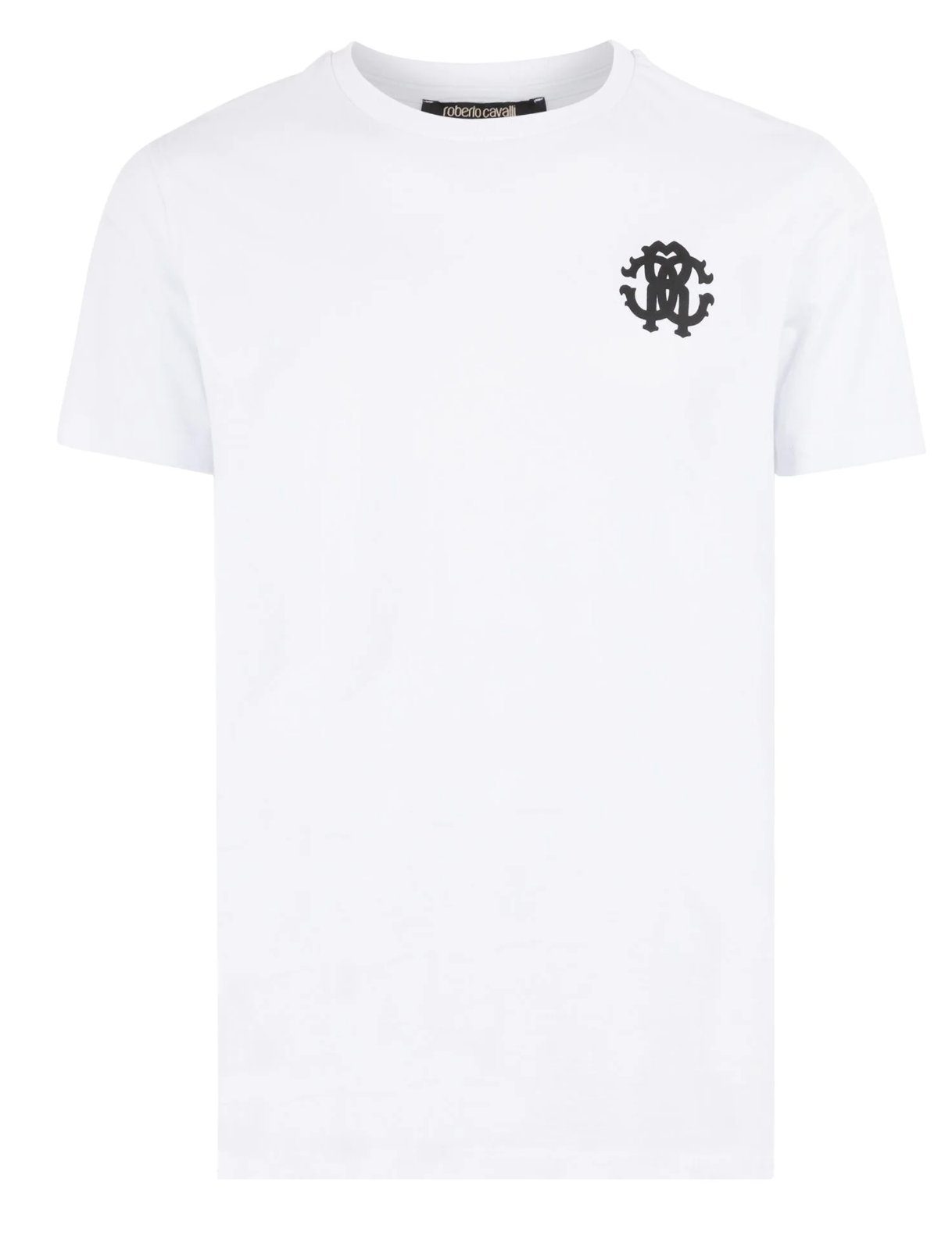 Tiger CAVALLI CLASS ROBERTO Luxury Print-Shirt Print T-shirt Logo Firenze
