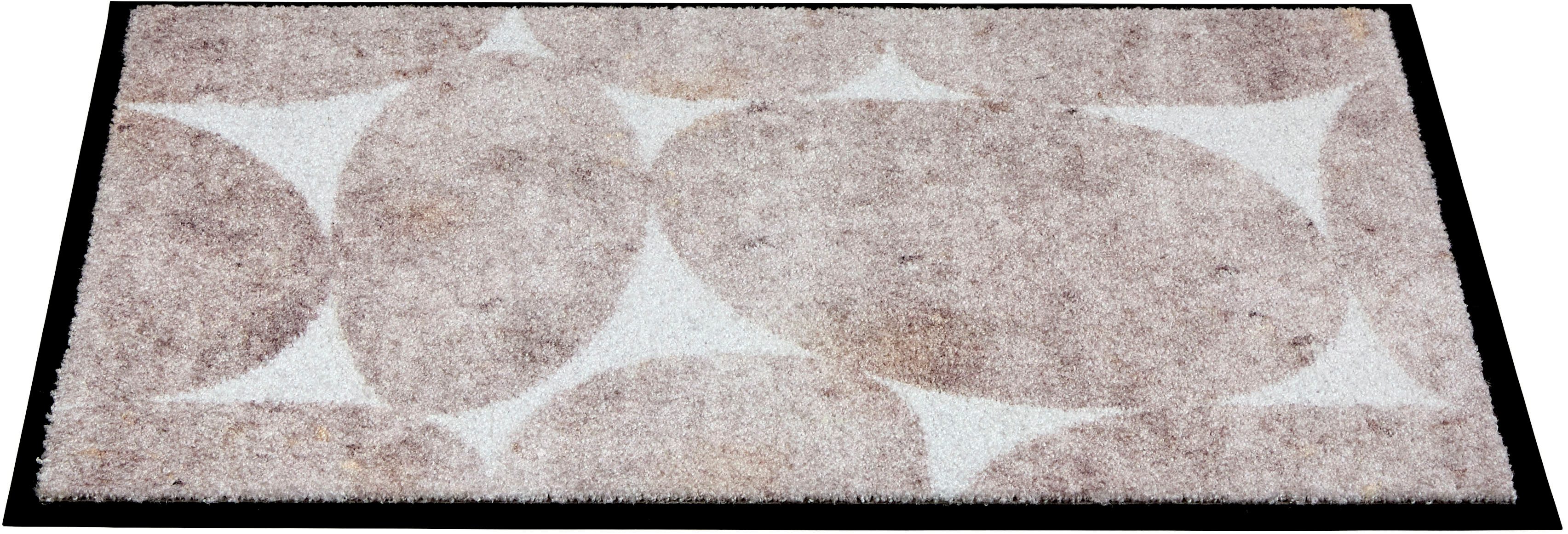 SCHÖNER WOHNEN-Kollektion Fußmatte Miami, rechteckig, Höhe: 7 mm, Türmatte, Schmutzfang, In und Outdoor, Sauberlauf, Läufer