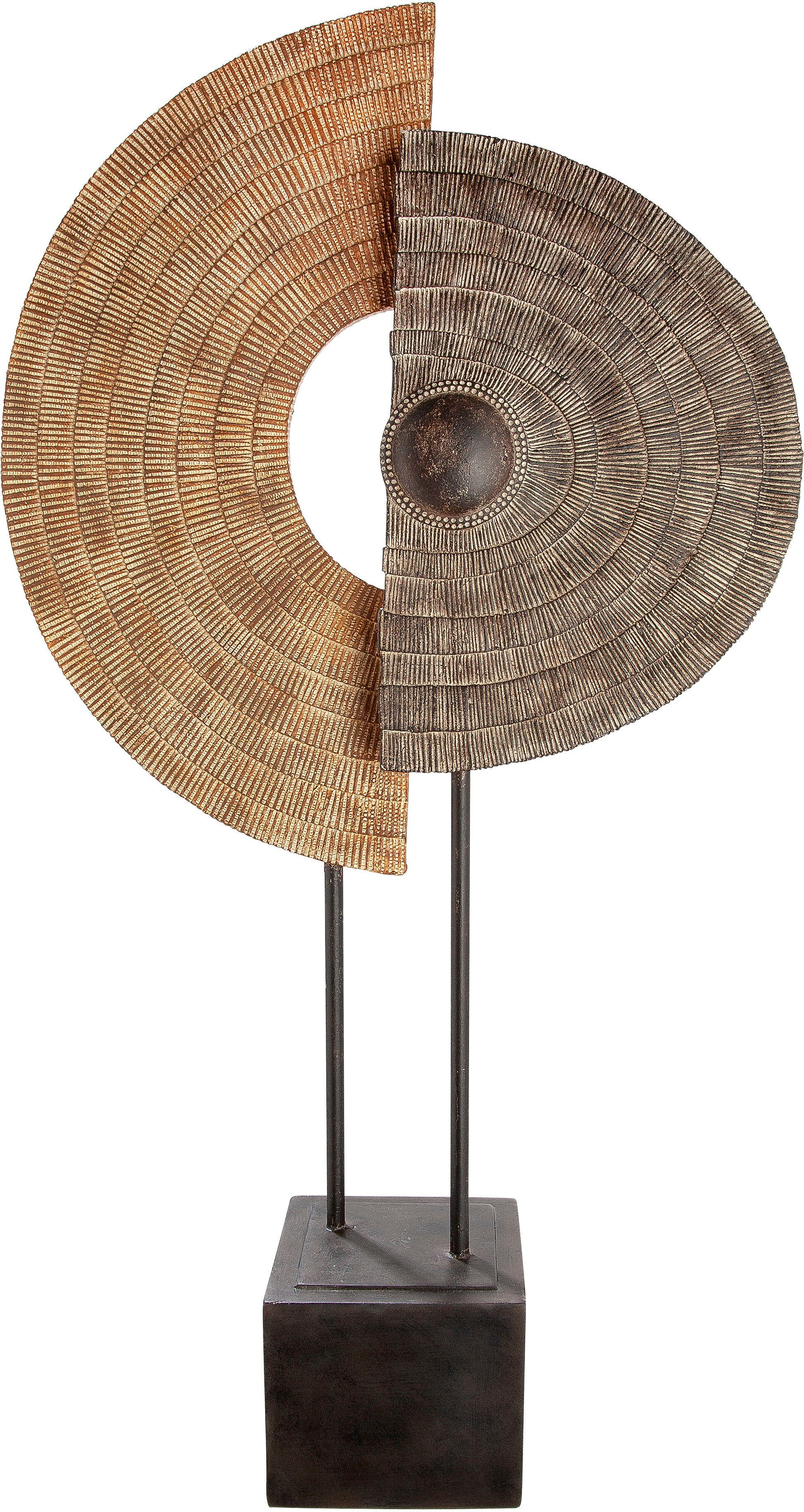 Casablanca by Gilde Wanddekoobjekt Skulptur Carve auf Sockel (1 St) günstig online kaufen