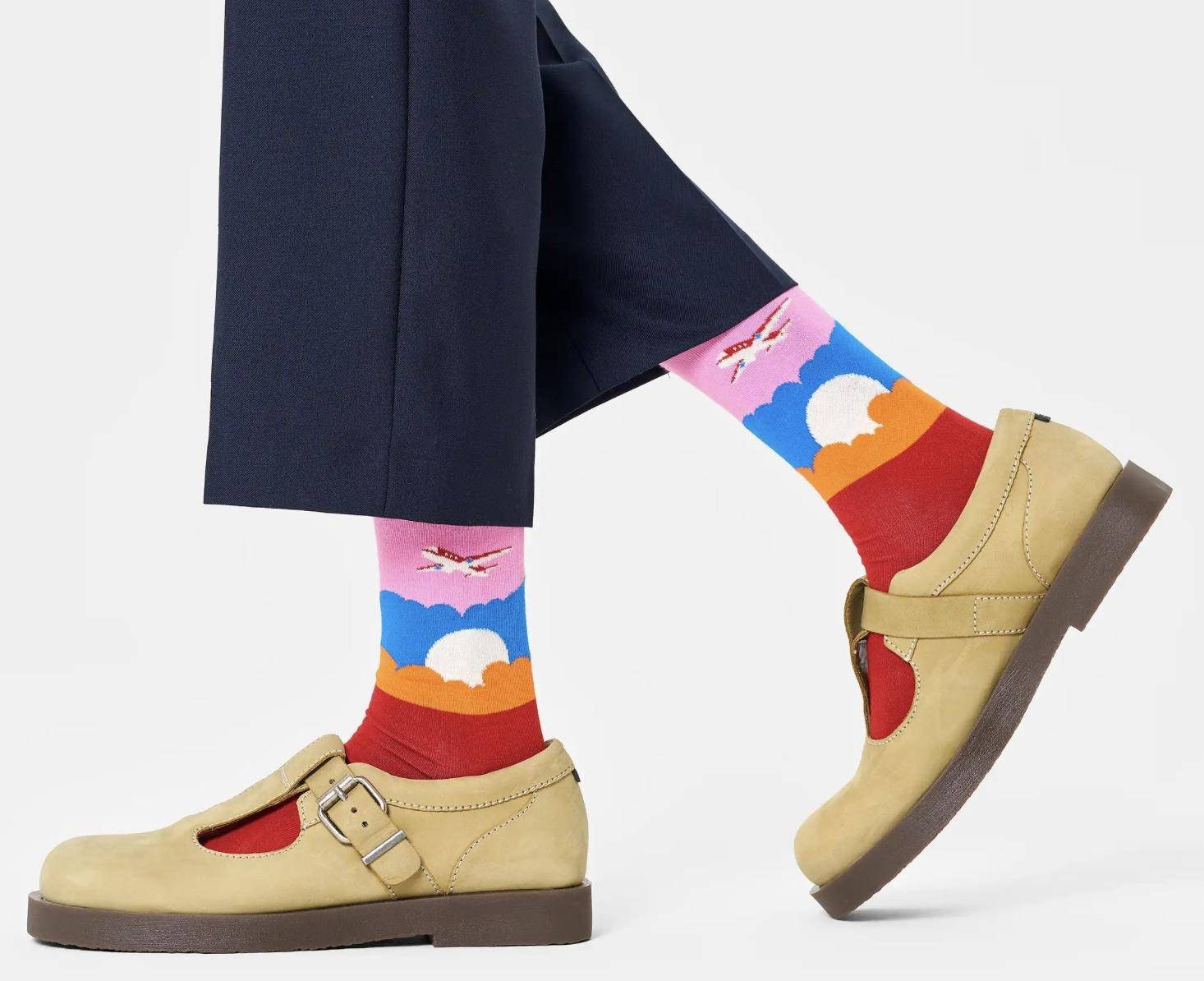 Happy Socks Freizeitsocken Airplane Socken günstig online kaufen