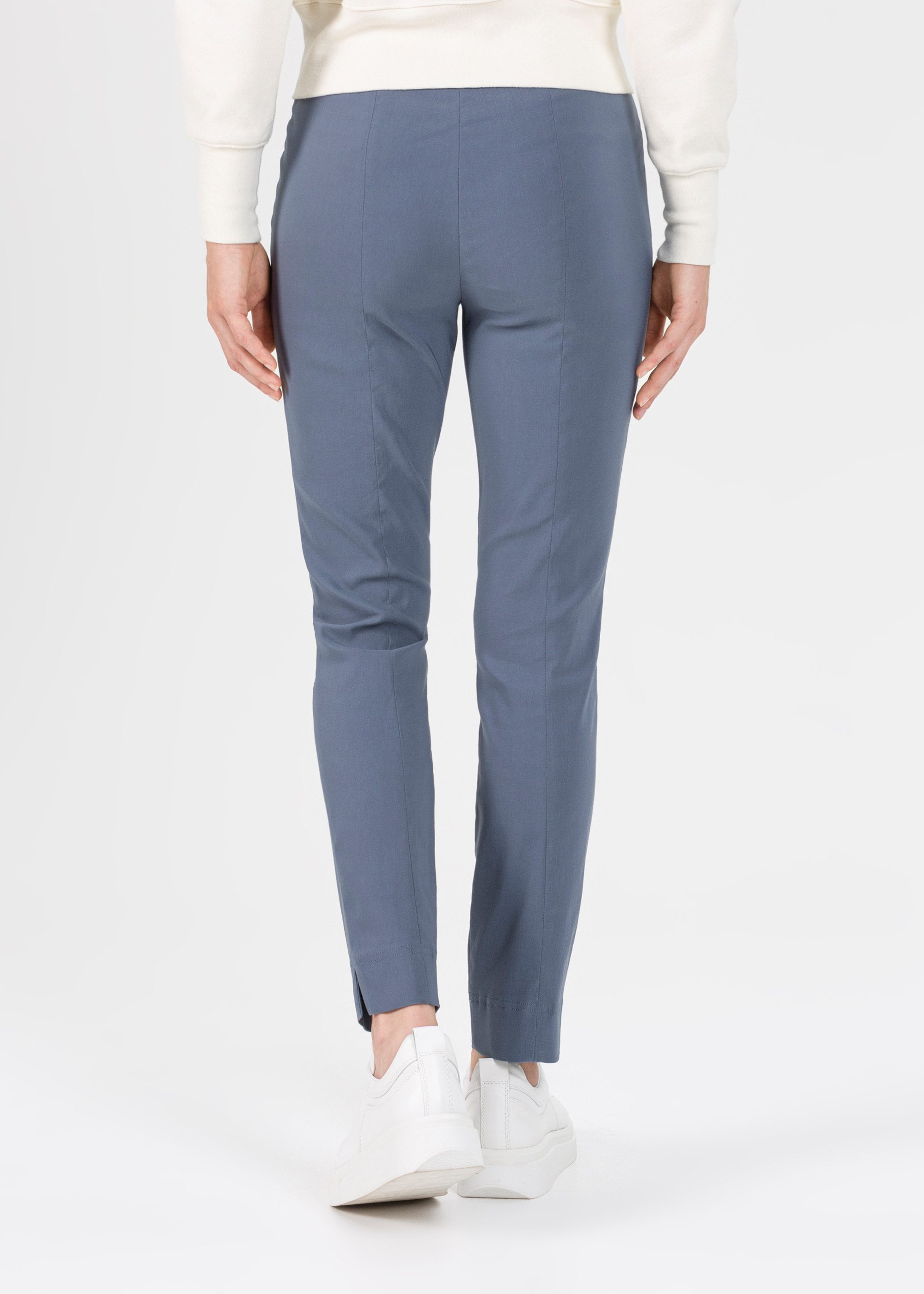 Stehmann Stoffhose Loli Sommerhose mit Schlitz am Beinabschluss
