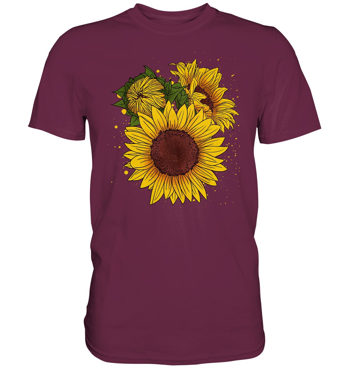 T-Shirt Sonnenblumen Shirt Garten Geschenk Gärtner