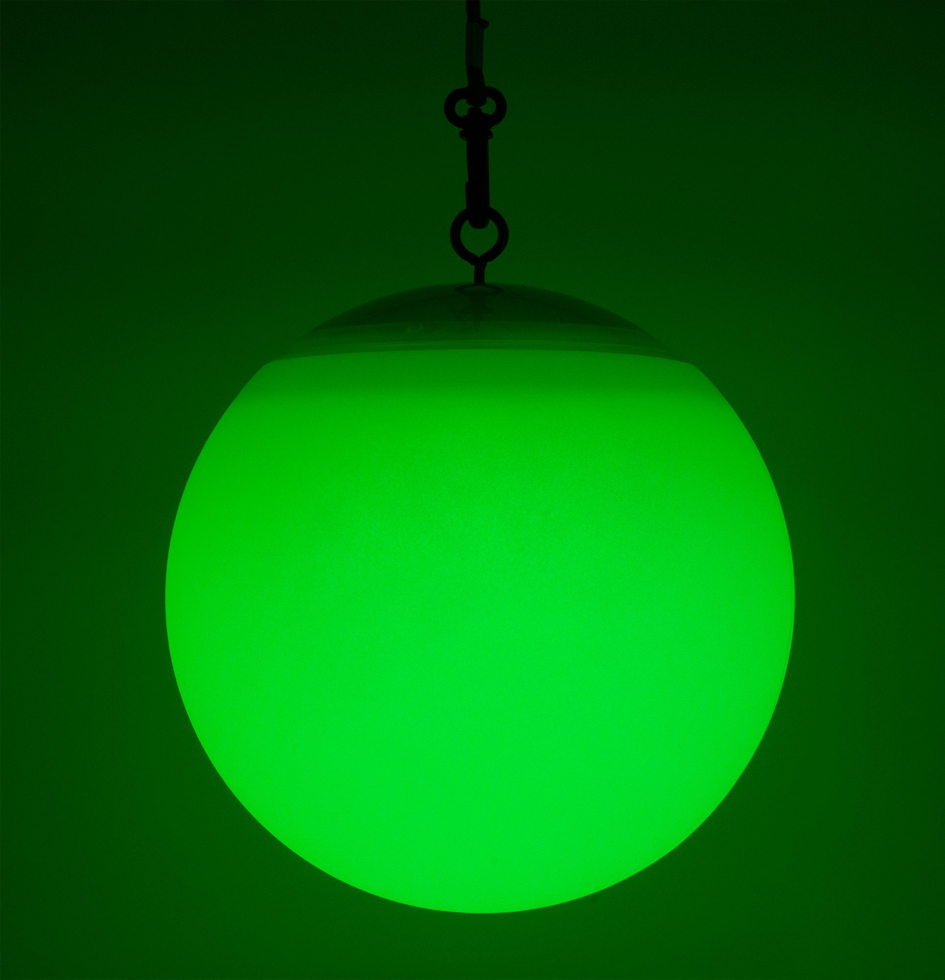 Schwaiger LED-Hängeleuchte 660173, LED, warmweiß, 15 verschiedene RGB Farben, integriertes Solarpanel