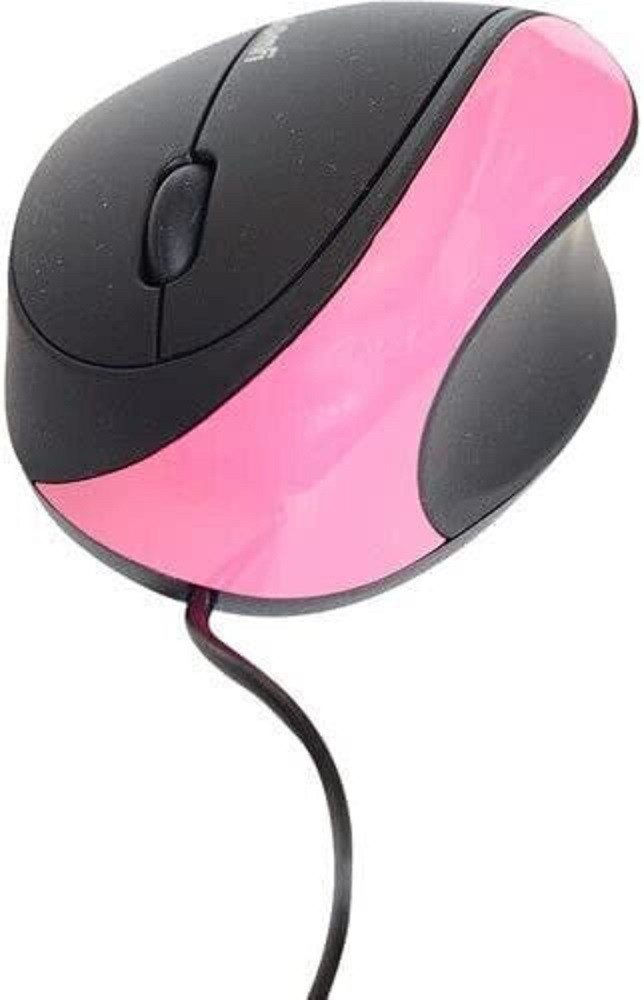 MIBRU Wowpen Comfi mini pink wired wireless PC Maus ergonomische Maus