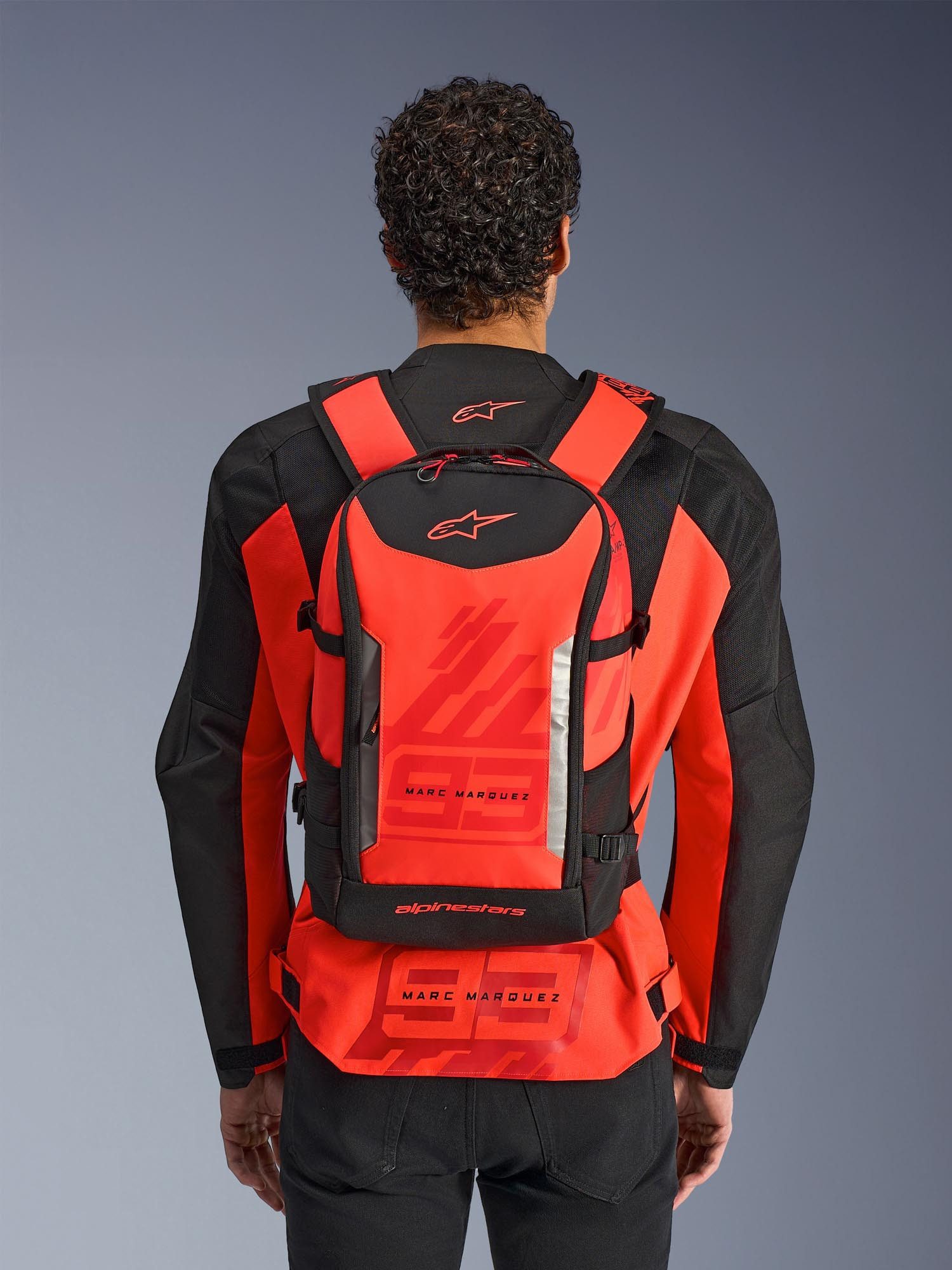 Alpinestars Rucksack MM93 AMP3 Motorradrucksack, Kompression robust