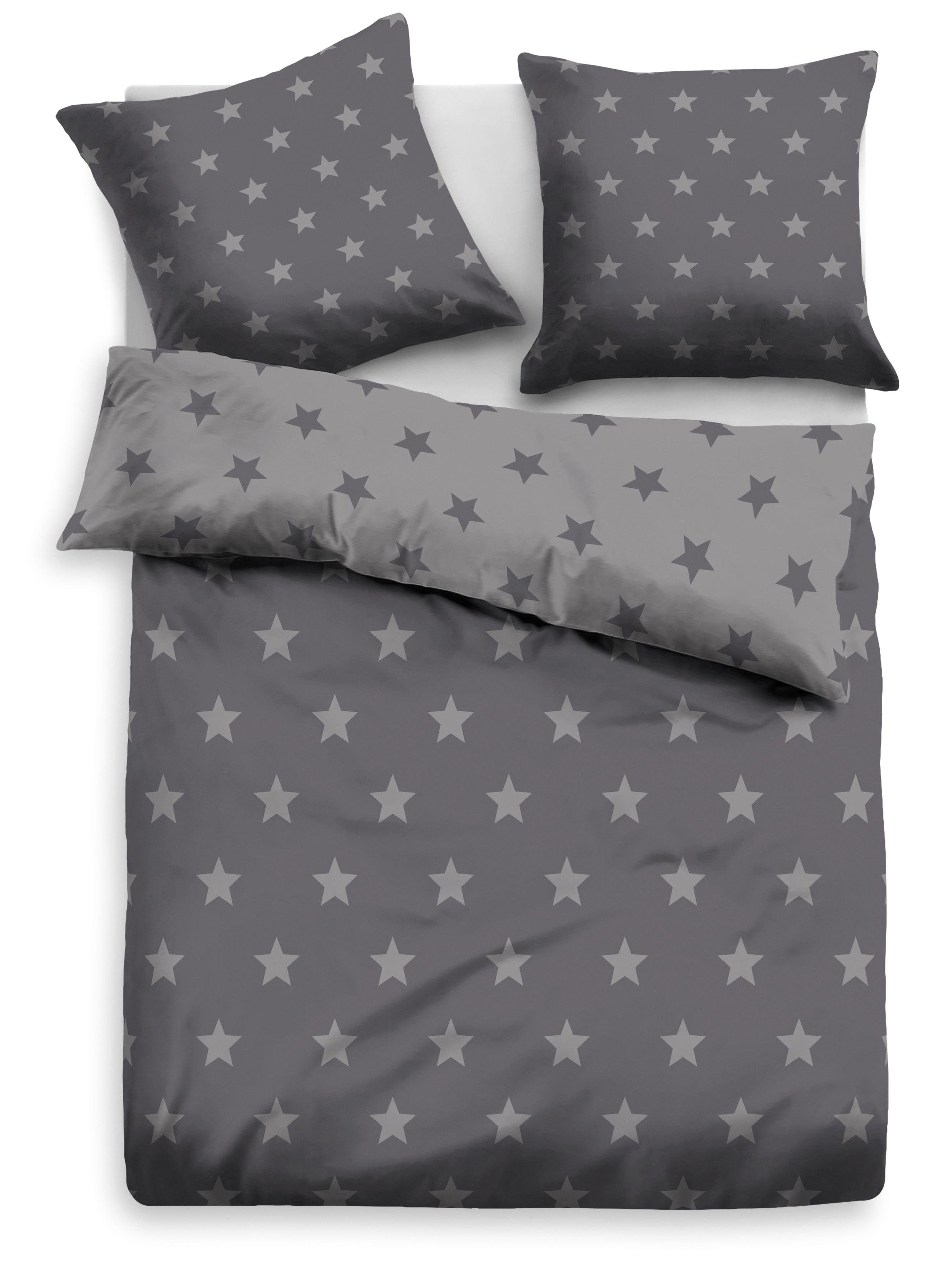 my home Wendebettwäsche STELLA, Linon, 3 günstig online kaufen