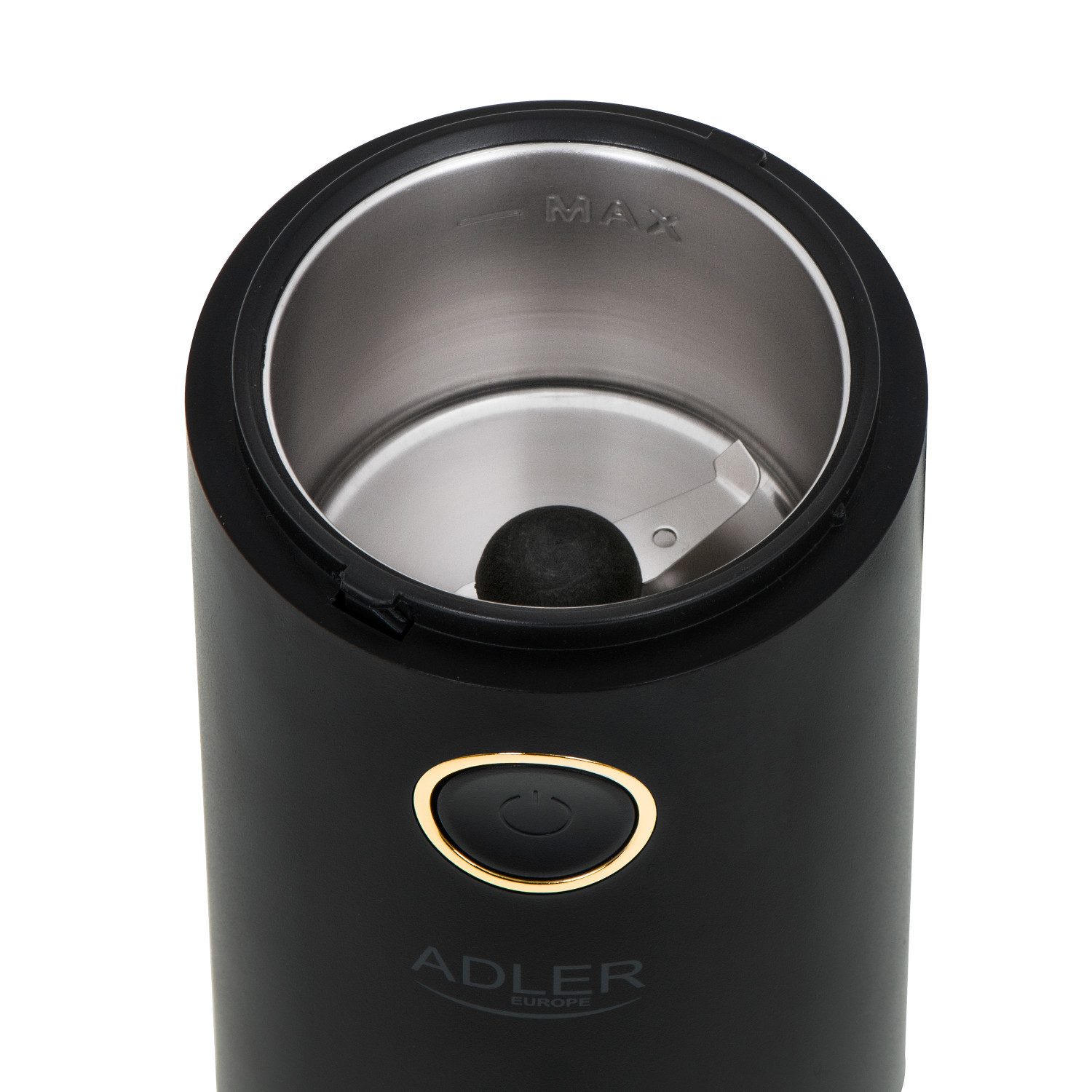Adler Kaffeemühle AD 4446, 150 W, 75 g Bohnenbehälter, Elektrische Kaffeemühle bis zu 75 Gramm