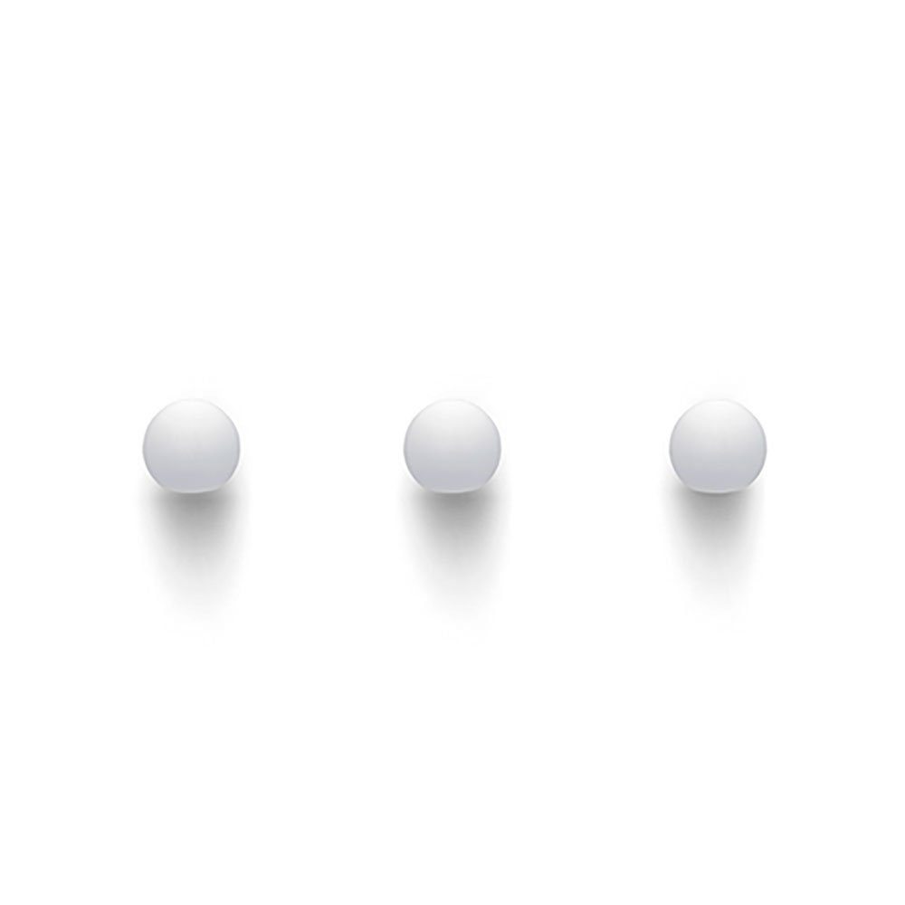 Wandleuchte Kugelform 20cm Weiß Ø Buly in Licht-Trend Außen-Wandleuchte