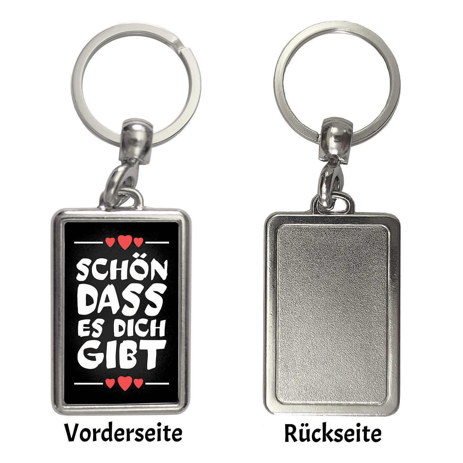 speecheese Schlüsselanhänger Schön dass es dich günstig online kaufen
