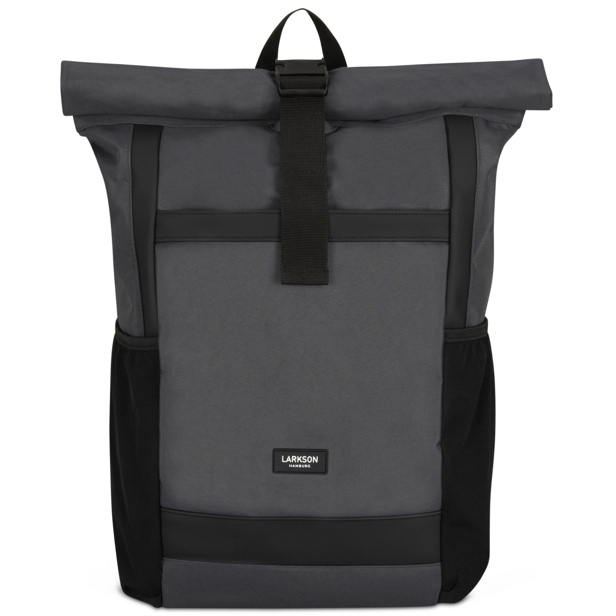 LARKSON Cityrucksack No 2, Rolltop Damen Herren, Laptop Fach (1-tlg), Wasserabweisend