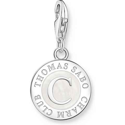 THOMAS SABO Kettenanhänger Thomas Sabo Damen-Charm 925er Silber, Emaille