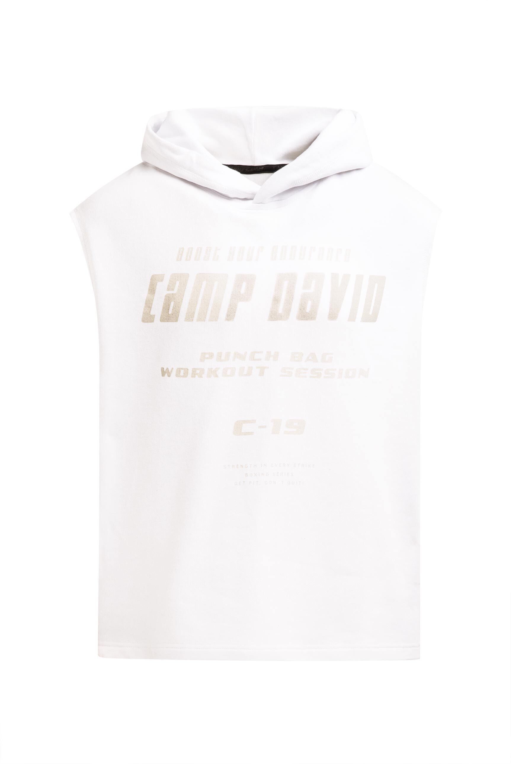CAMP DAVID Kapuzensweatshirt aus Baumwolle
