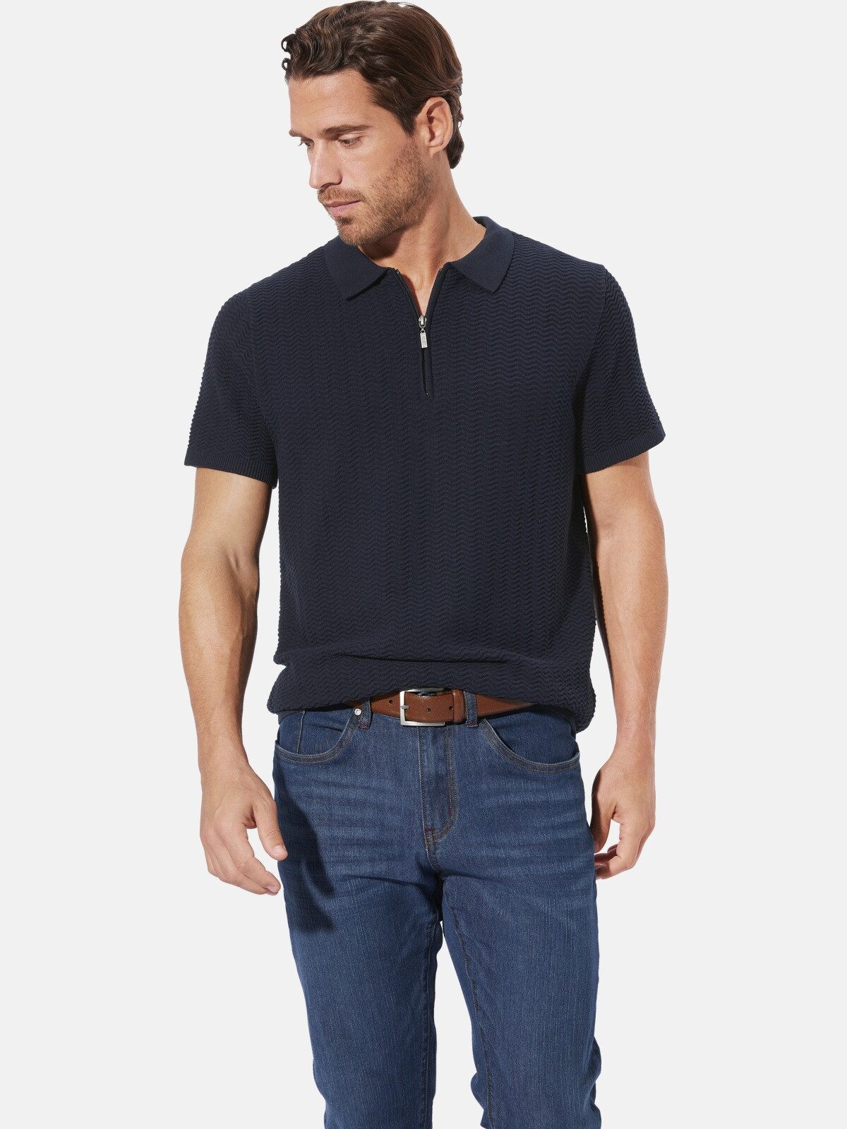 Babista Poloshirt VARDUN mit modernen Strukturmuster