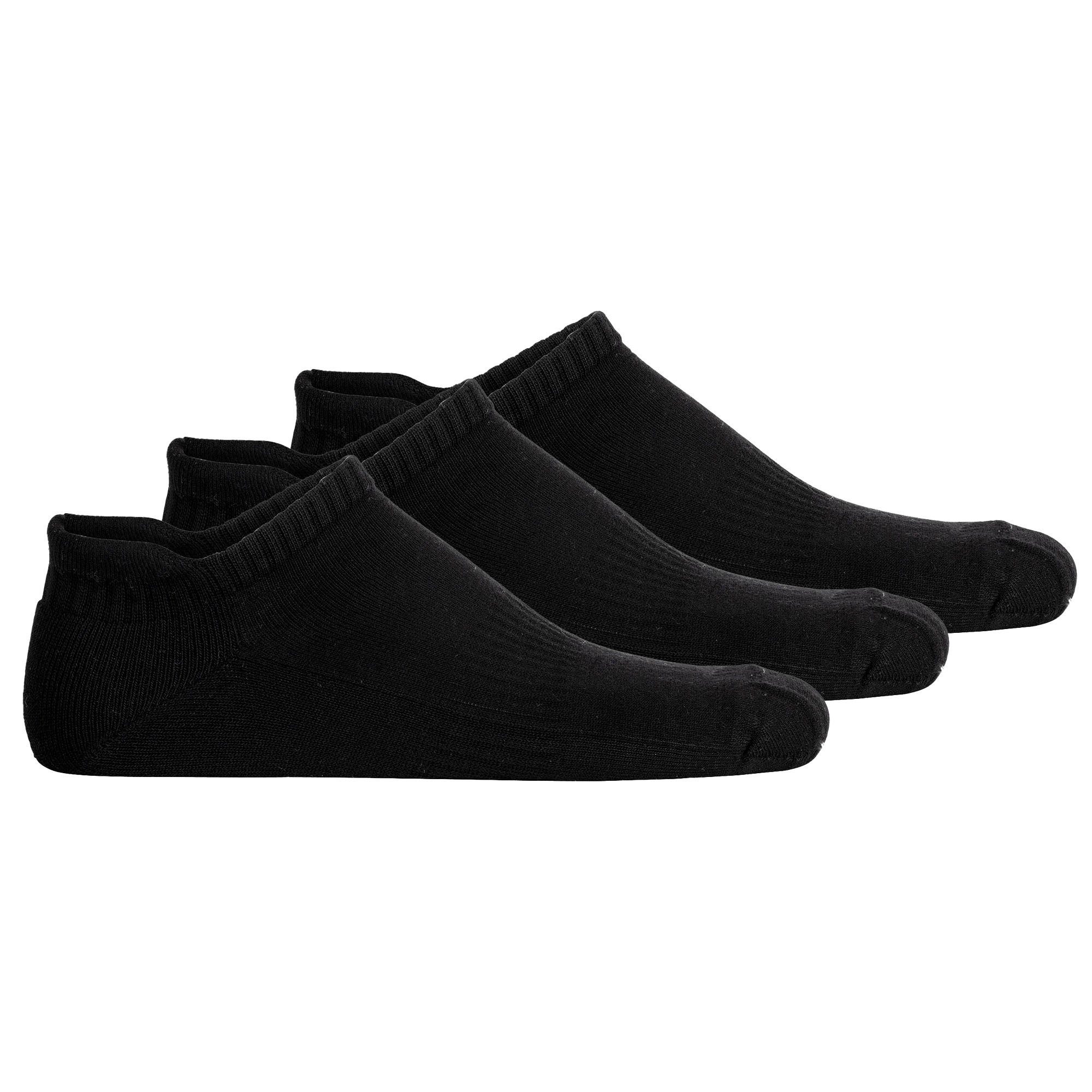 Sneakersocken Herren Socken 3er Pack Baumwolle 1/2 Terry Low Cut
