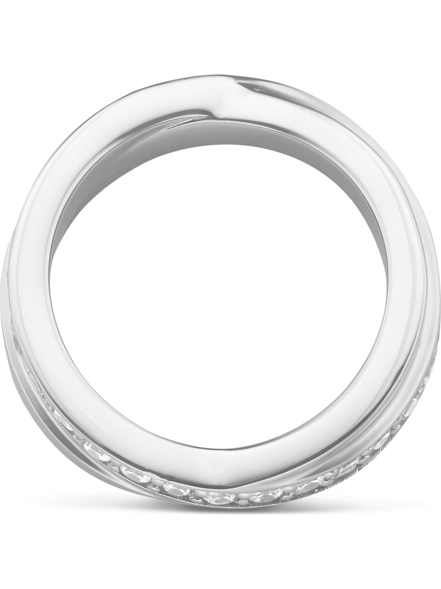 JETTE Silberring JETTE Damen-Damenring 31 Zirkonia, Zirkonia günstig online kaufen
