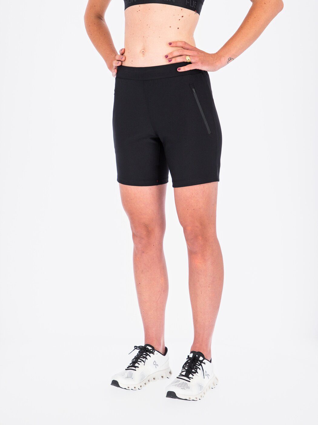 Fusion Trainingsshorts WOMENS TRAINING SHORTS BLACK