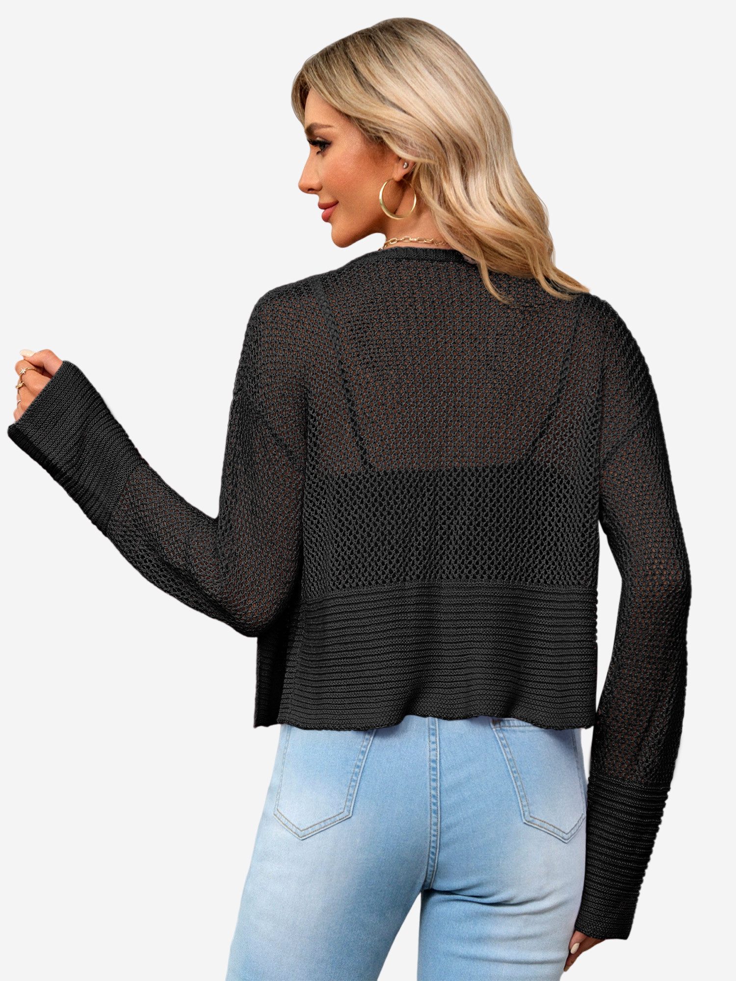 Imily Bela Cardigan Damen Kurzer Strickcardigan (Packung, 1-tlg., 1per-Pack günstig online kaufen