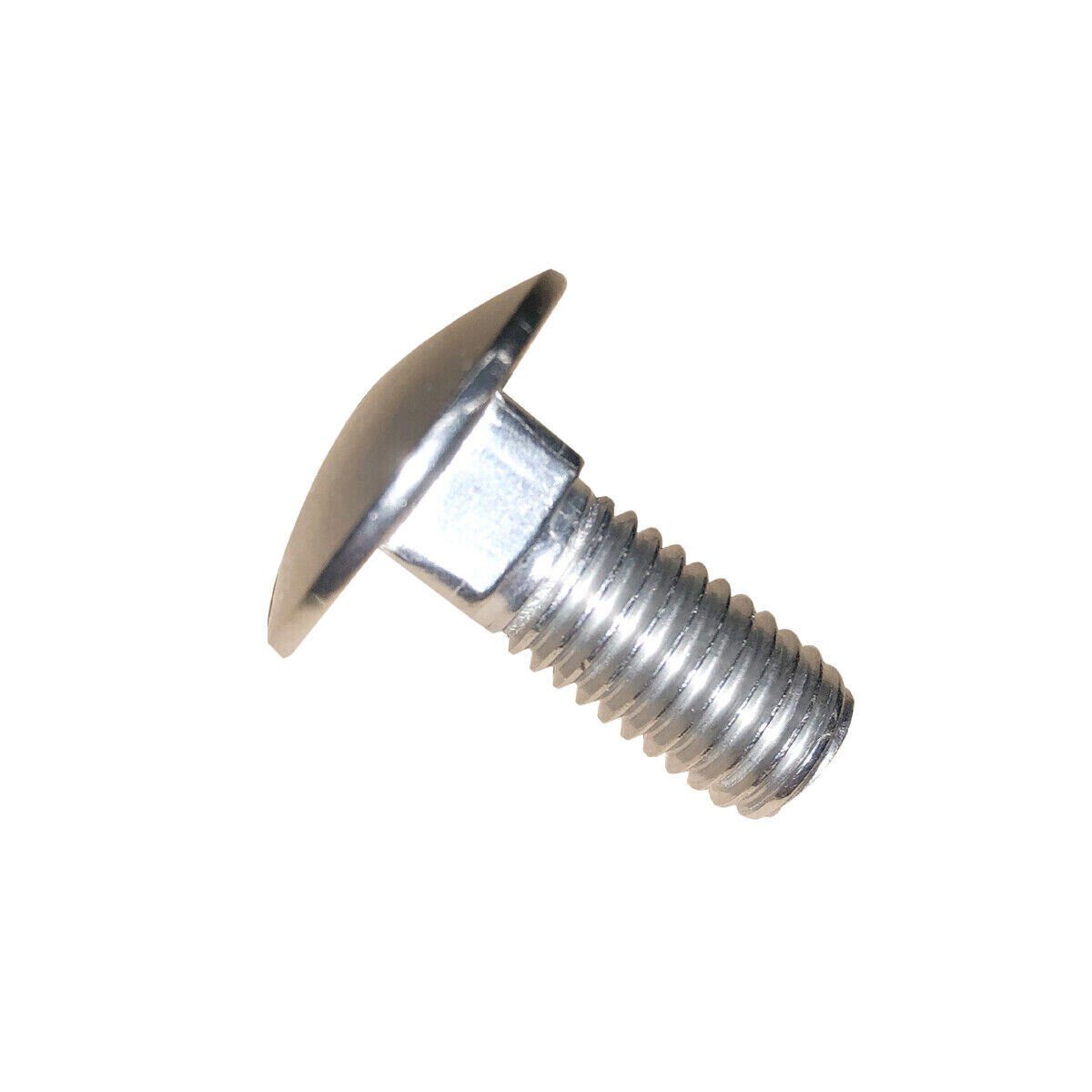 Zenit Energy GmbH Schlossschraube M10 x 25 DIN 603 Edelstahl A2 Vollgewinde Flachrundschrauben V2A