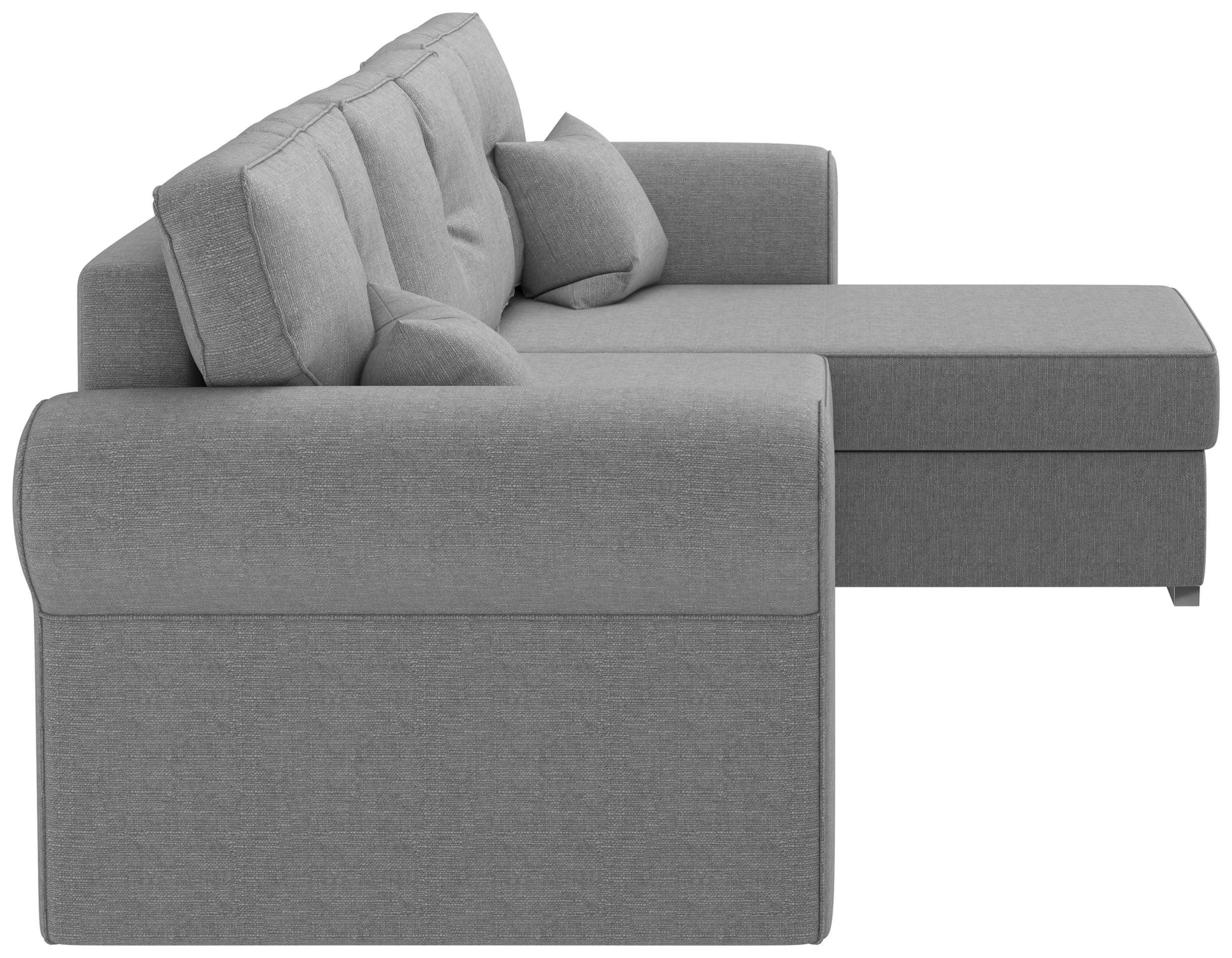 Raum Ecksofa links rechts frei inklusive Orco, Bettfunktion mane oder Kissen L-Form, Eckcouch, mit bestellbar, stellbar, Design, im Stylefy und Modern Bettkasten,