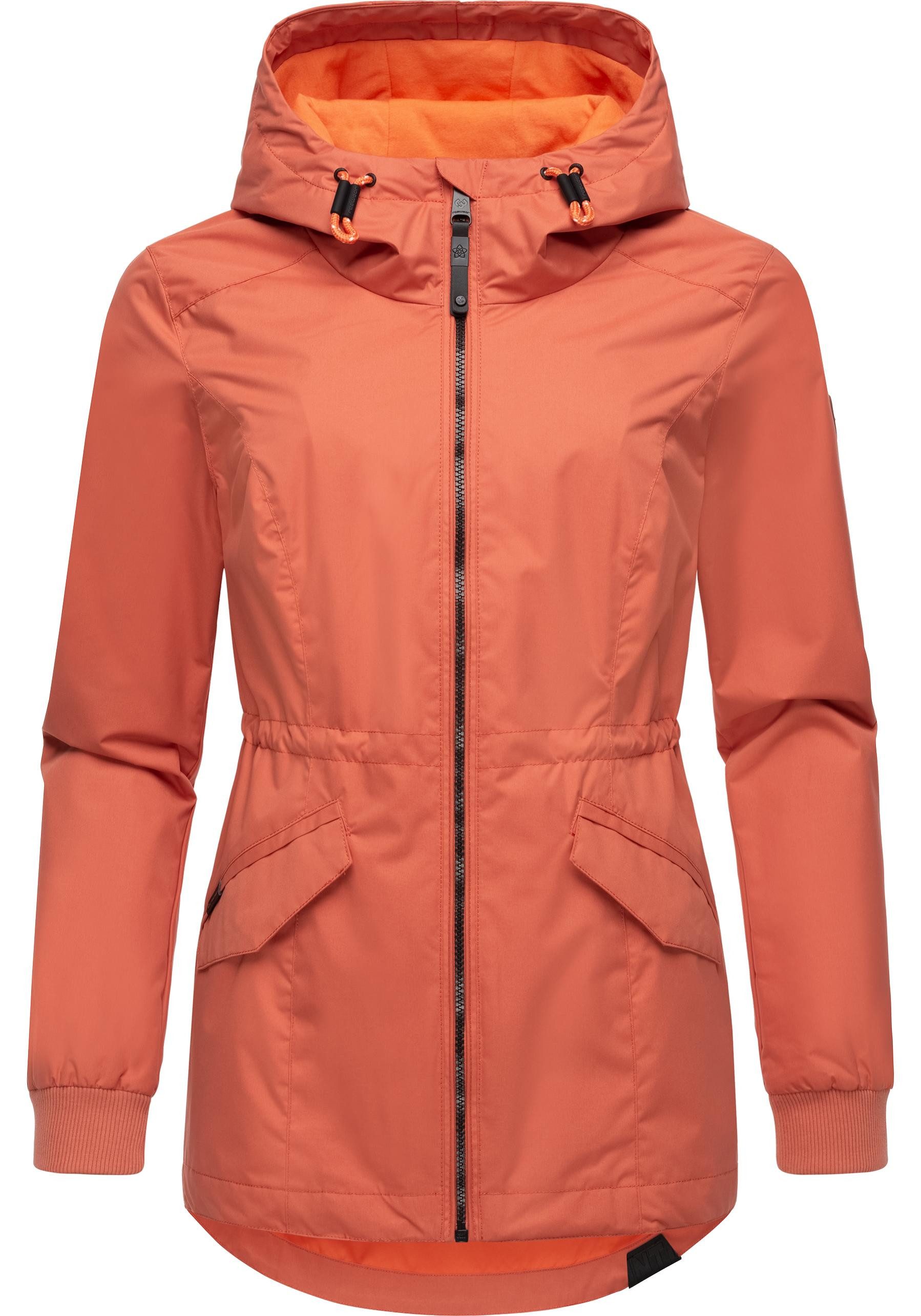 Ragwear Outdoorjacke Dowey A stylische Damen Übergangsjacke mit Taillenzugband