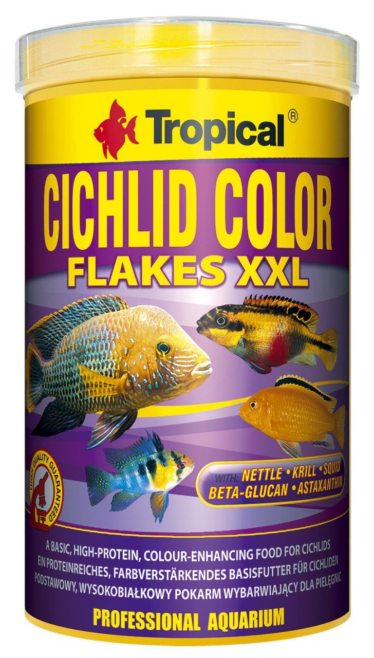 Tropical Cichlid Color Flakes, 160g