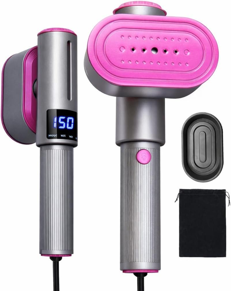 FELIXLEO Reise-Dampfbügeleisen Reise Dampfglätter 2 in 1 100 ml 1200 W Schnellaufheizung LED