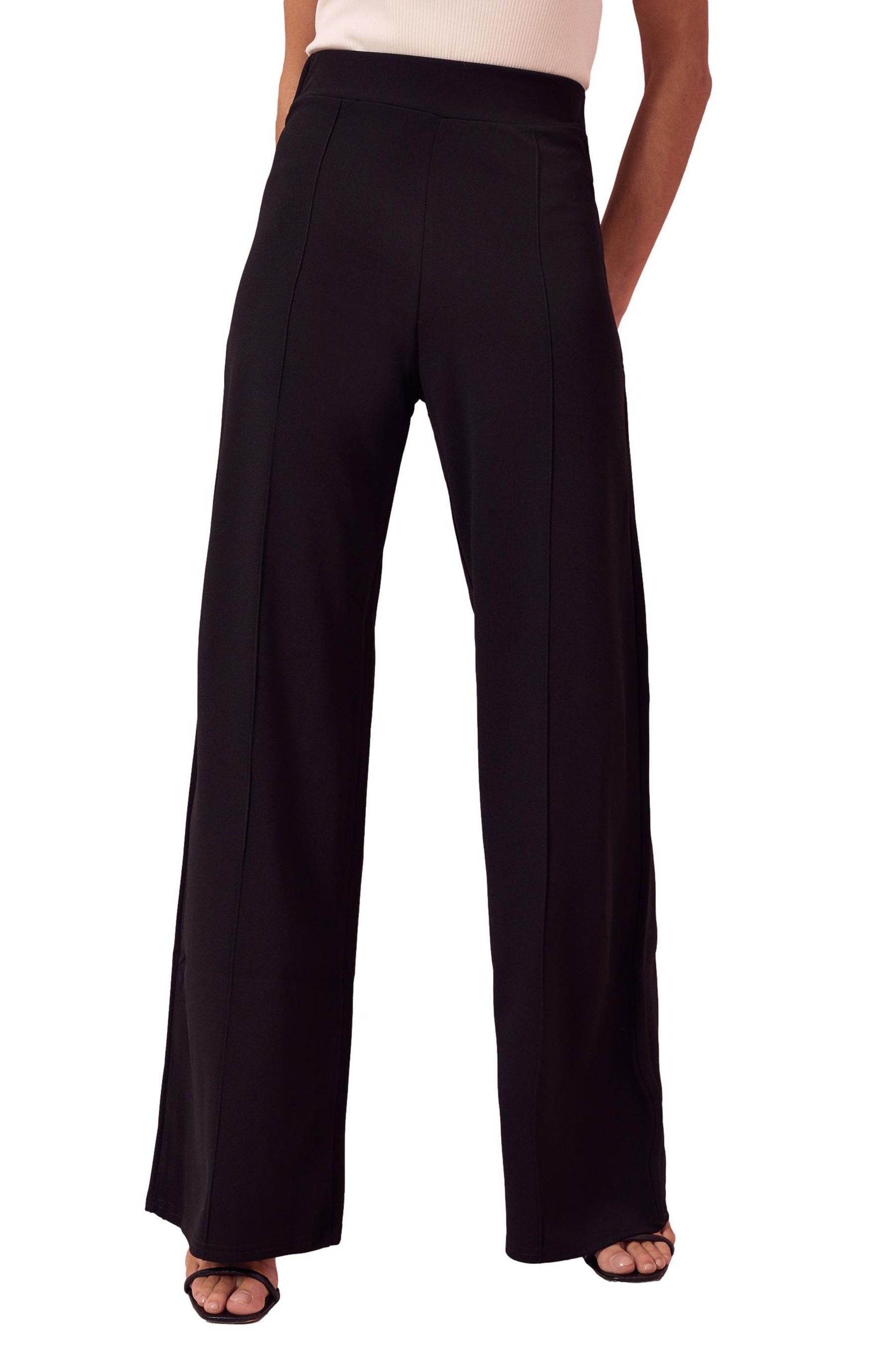 Taillenhose Lipsy Hose mit hohem Bund und weitem Bein, Petite