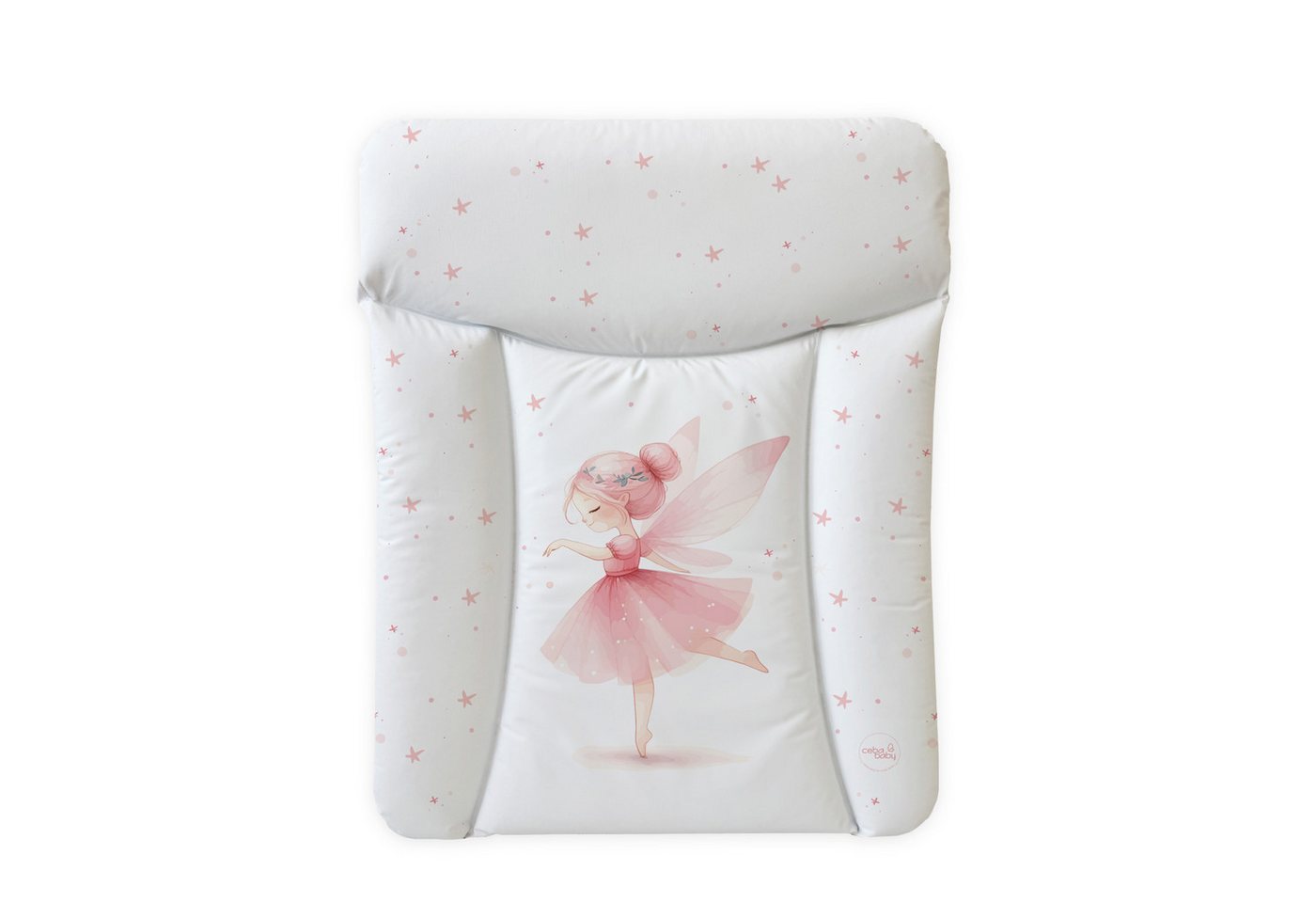 CEBA BABY Wickelauflage Weiche Wickeltischauflage 50 x 70 cm, 72 x 75 cm, 85 x 72 cm, Wickelauflage für Junge und Mädchen - Wasserdicht, abwaschbar